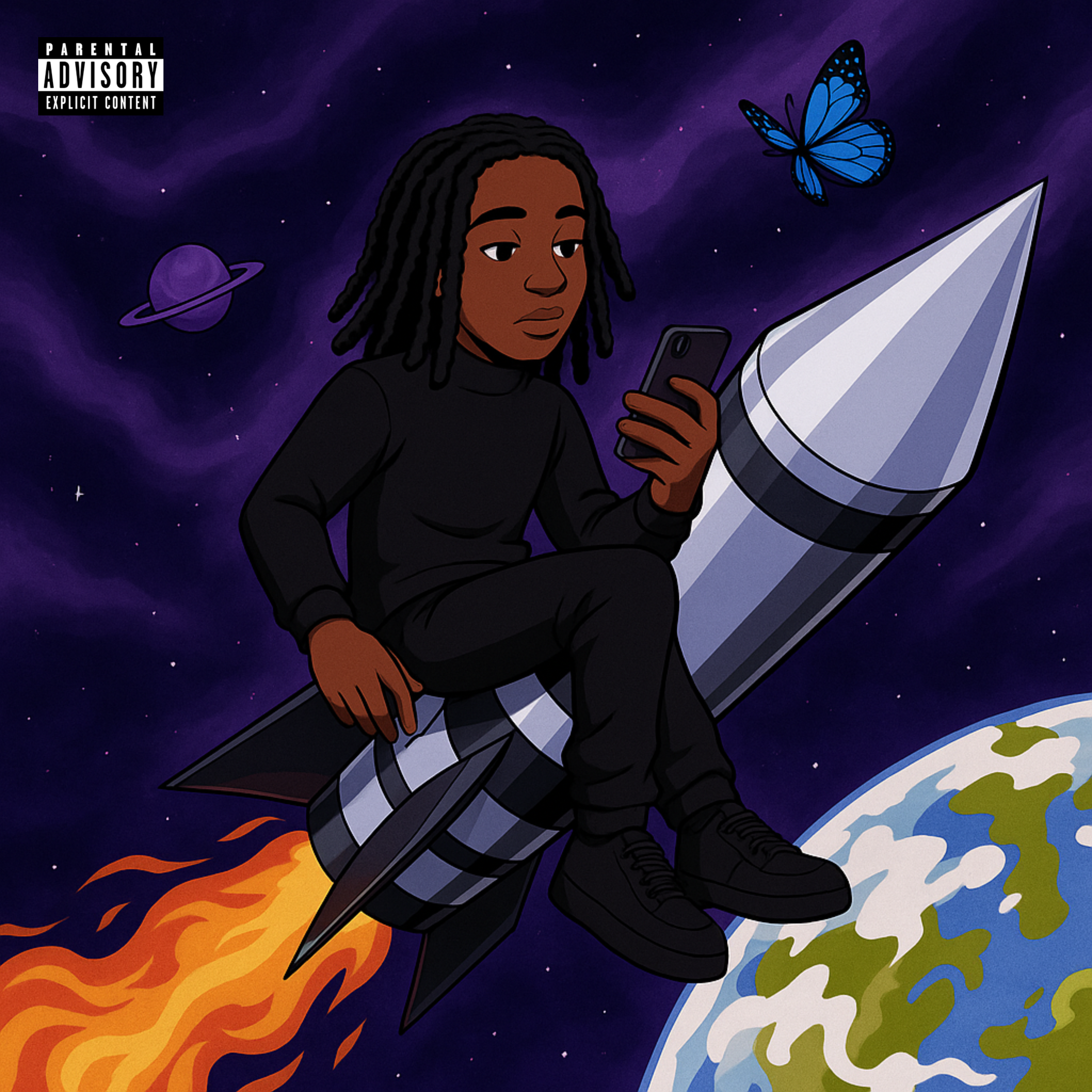 Trapped Wit' A Hoe artwork