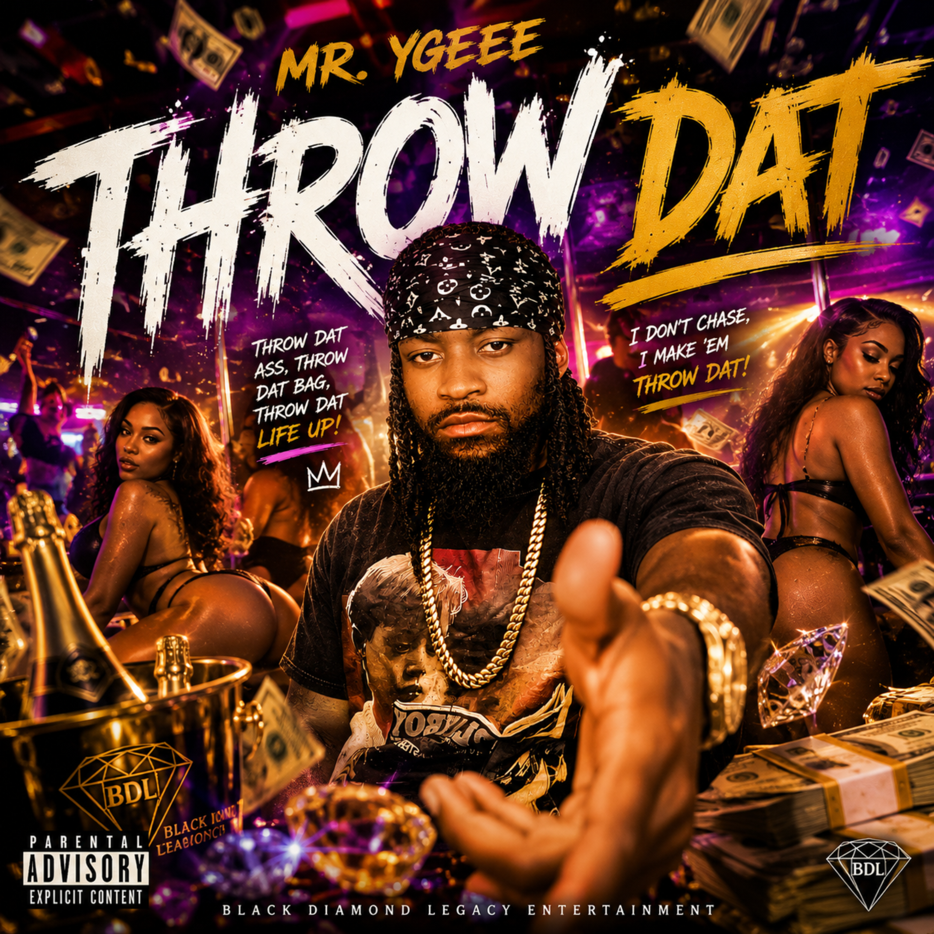 THROW DAT by Mr. YGeee cover art