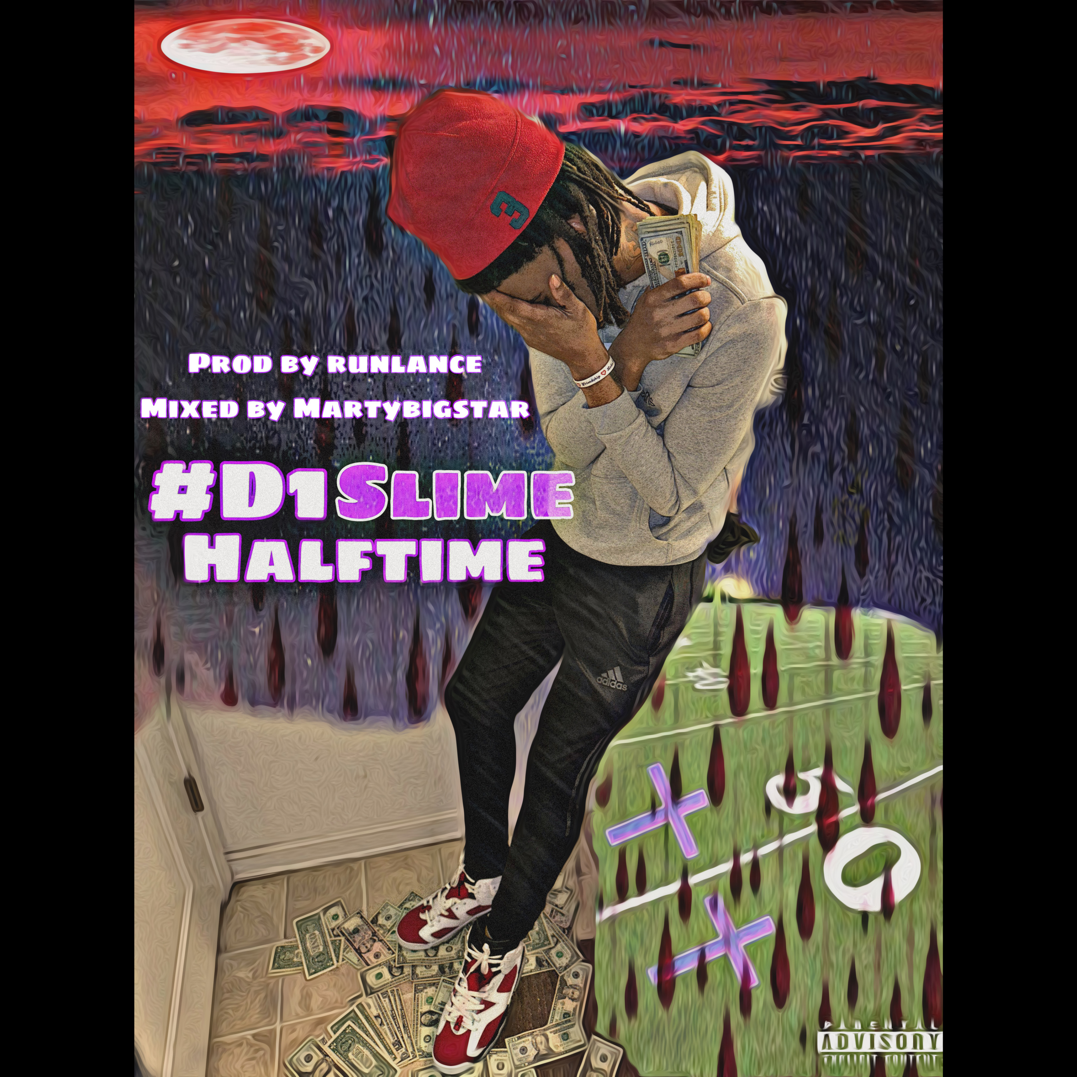 #D1slime Halftime artwork