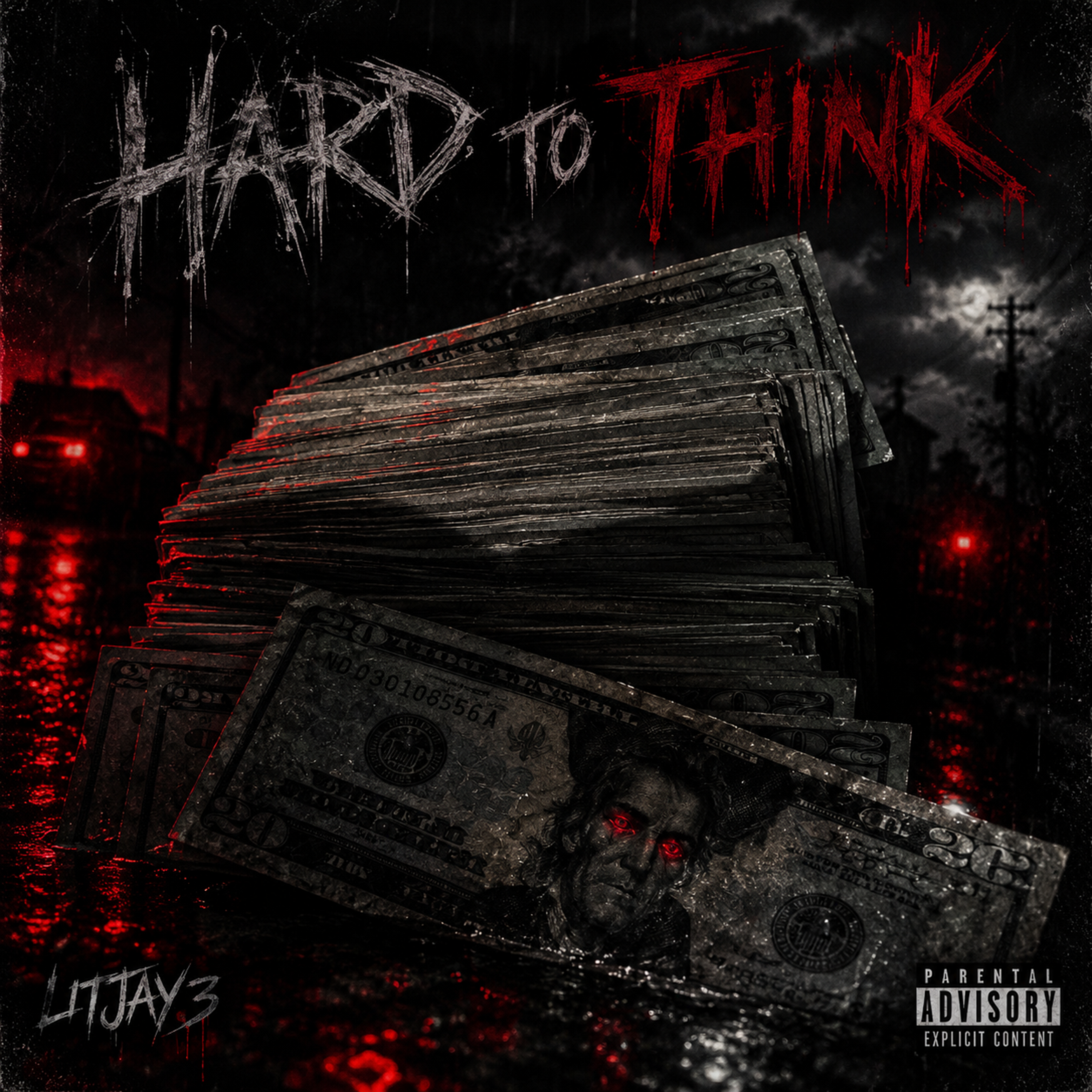 Hard To Think by Litjay3 cover art
