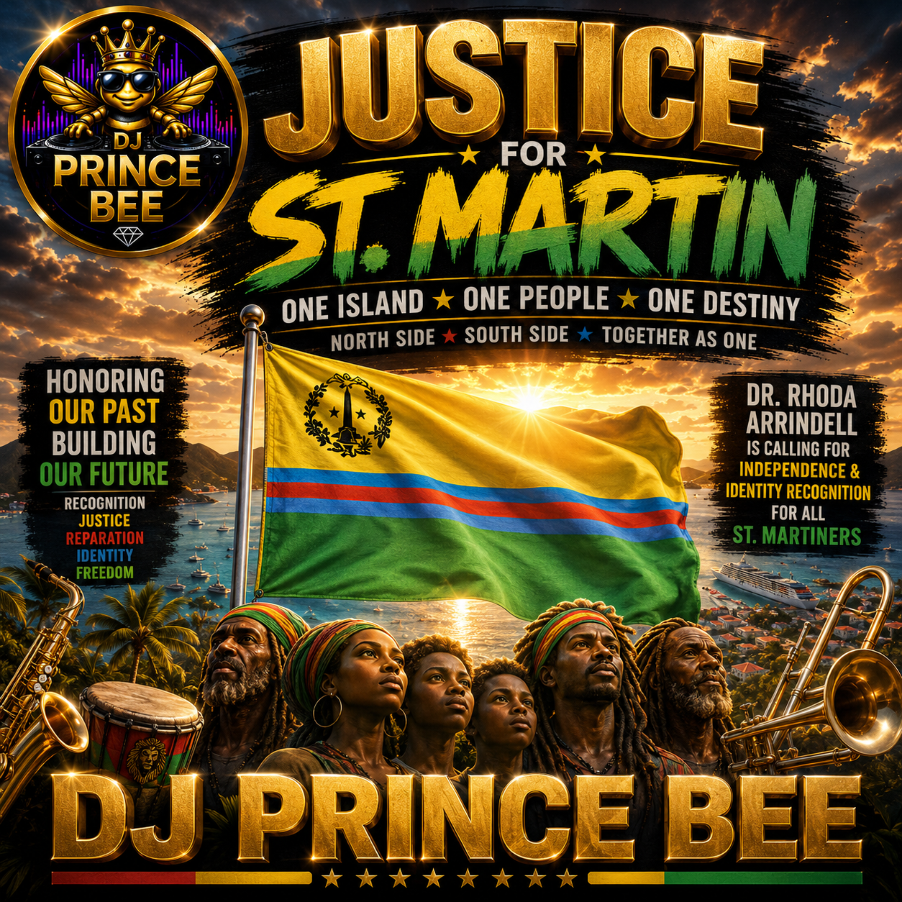 Justice For St Martin by DJ PRINCE BEE cover art