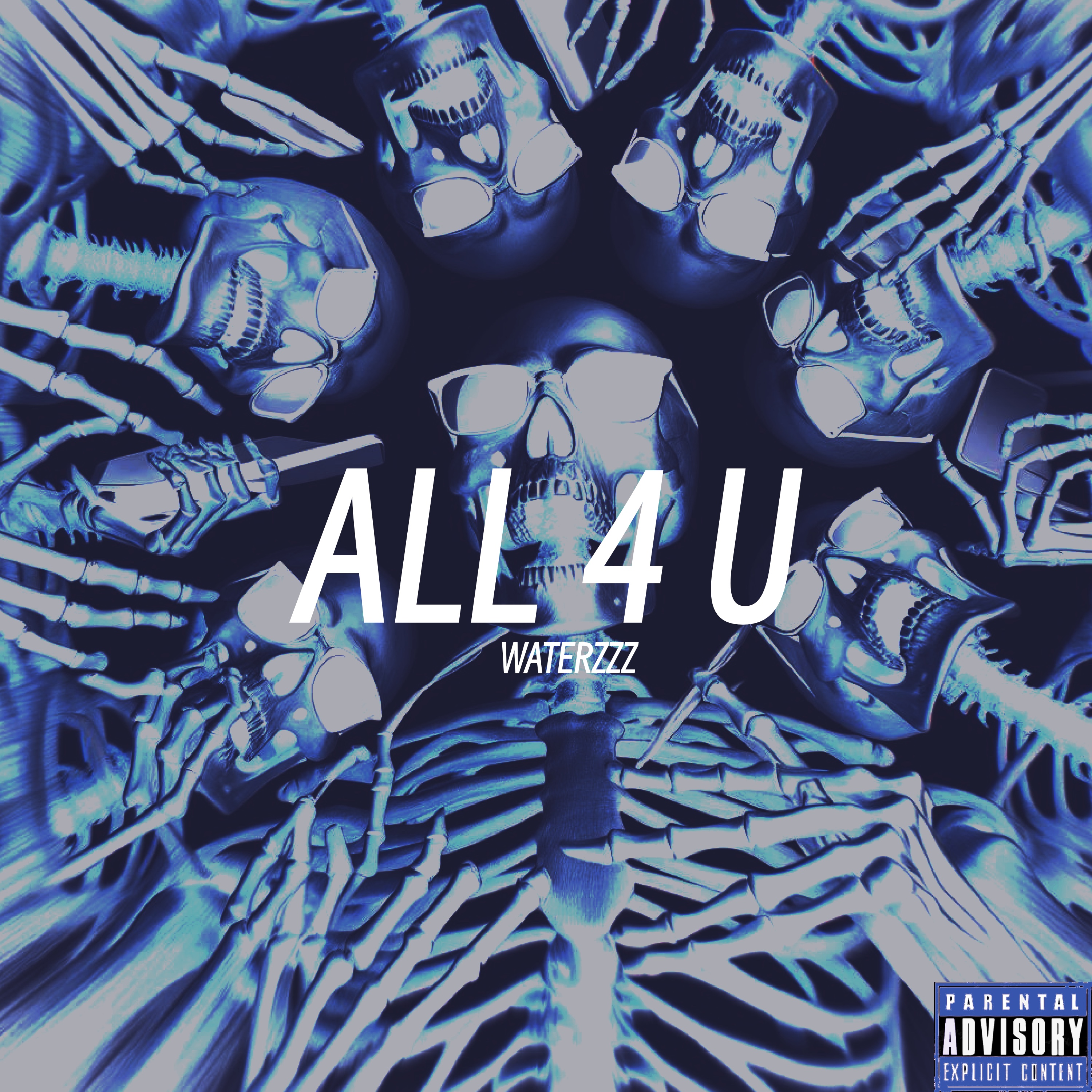 ALL 4 U by WATERZZZ cover art