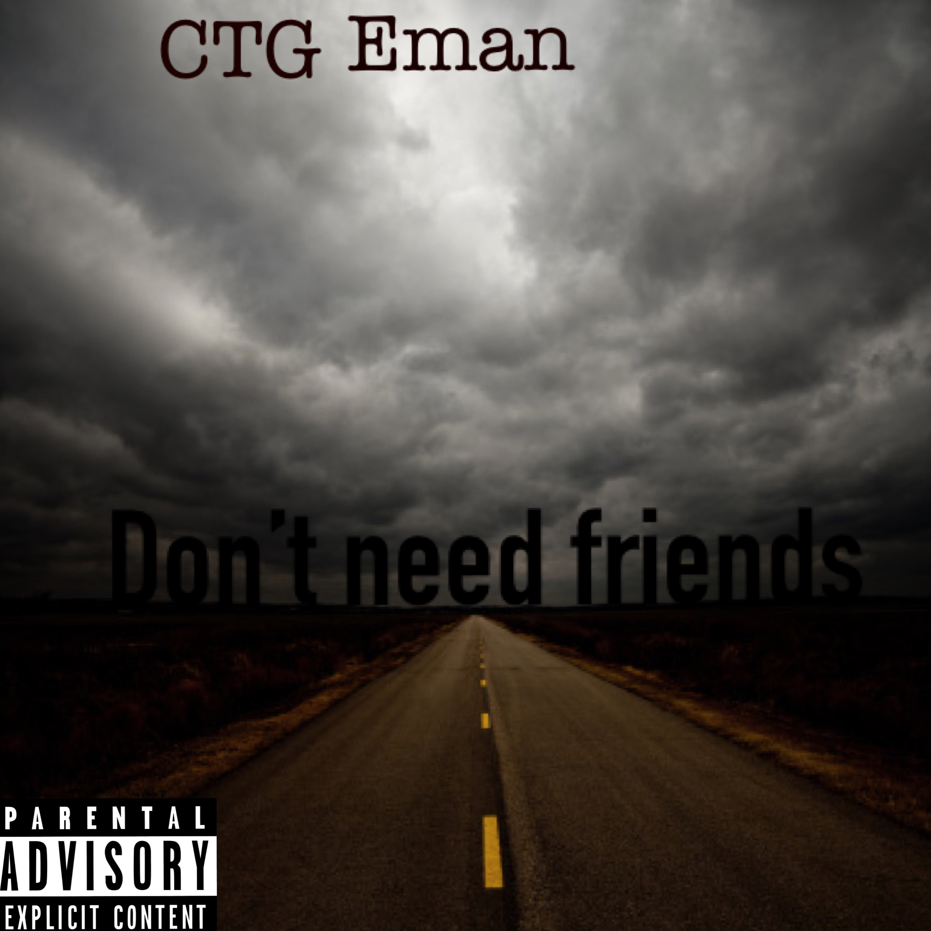 Dont Need Friends artwork