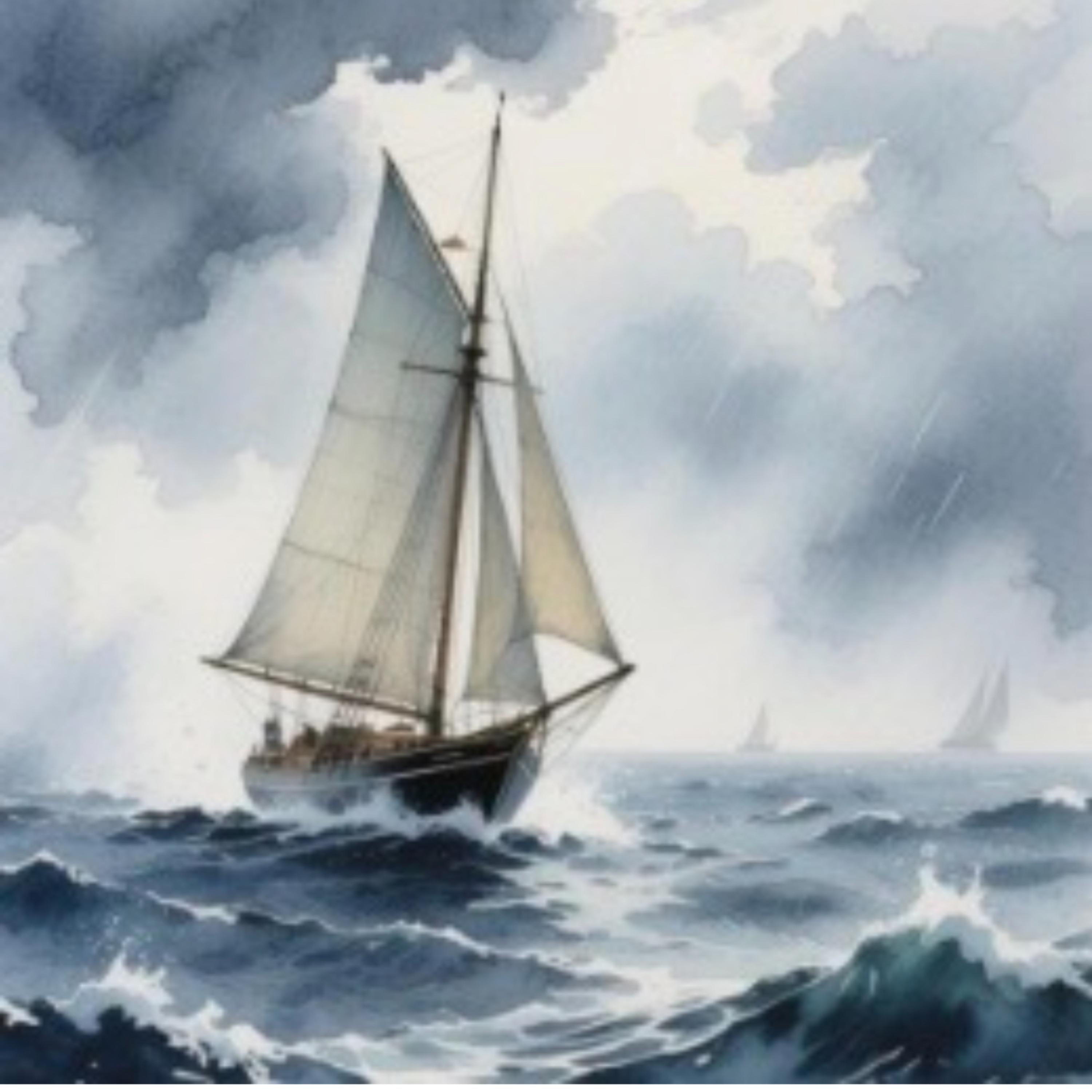 I Am Sailing artwork