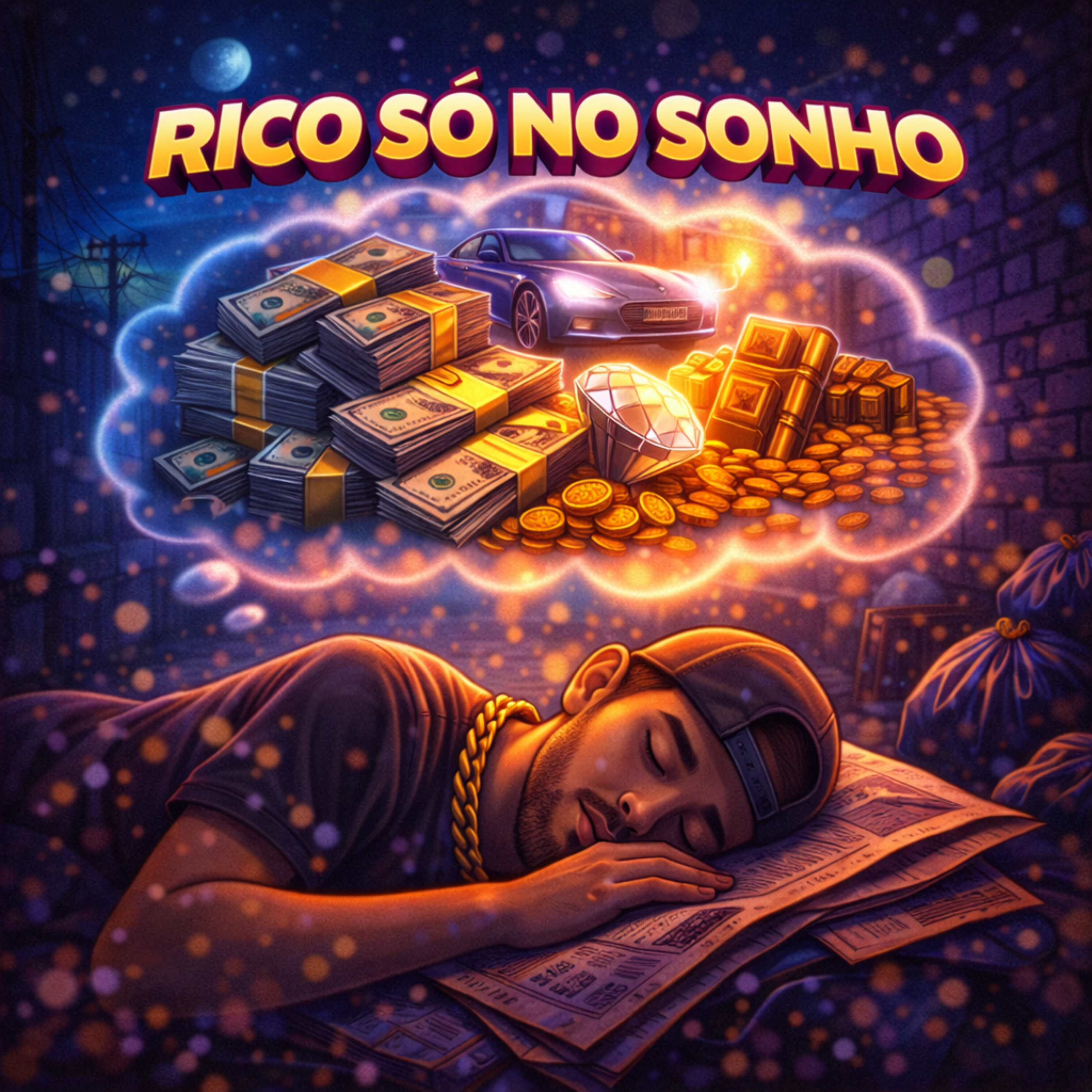 Rico só no sonho artwork