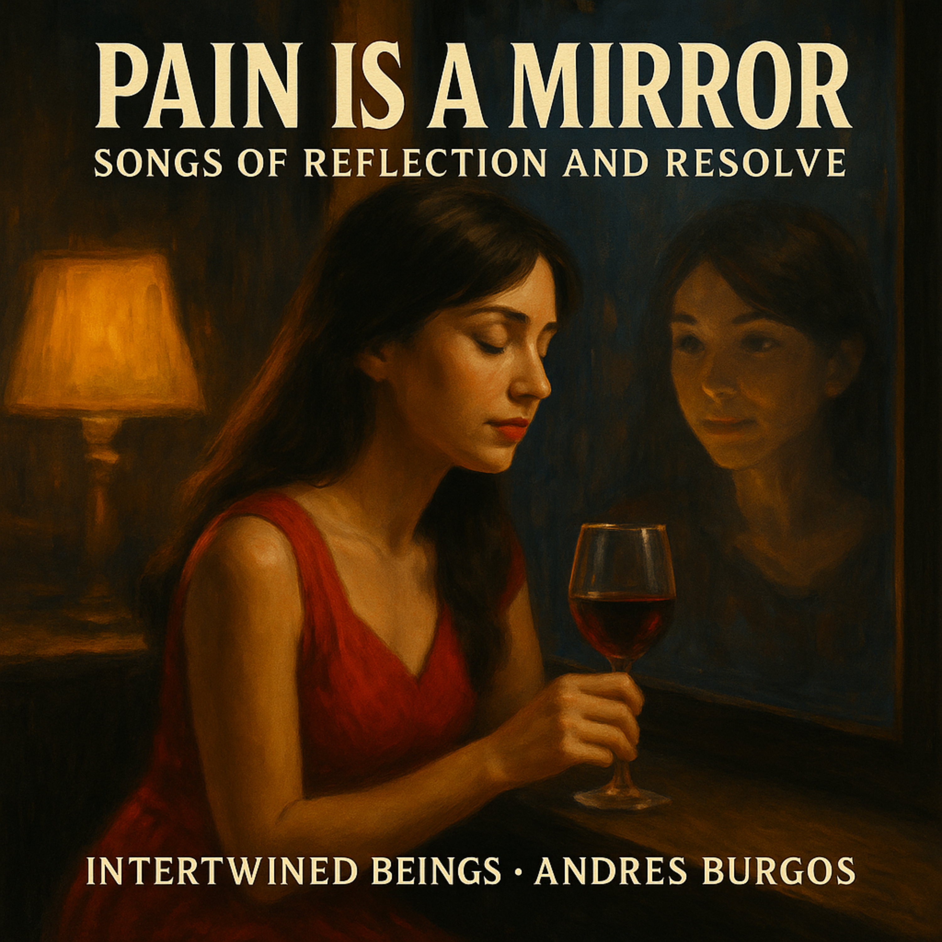 Pain Is A Mirror by Intertwined Beings · Andres Burgos cover art