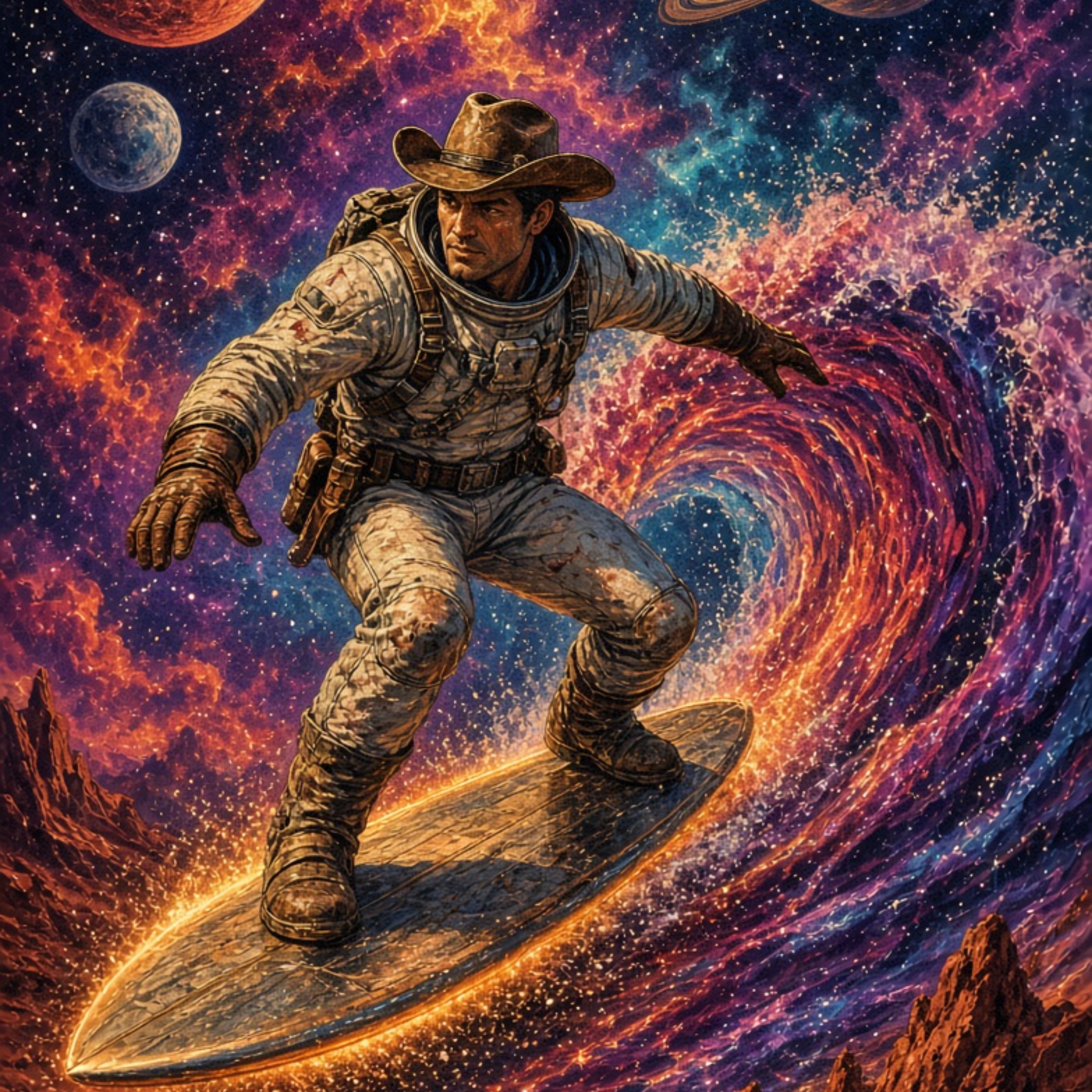 Western Surf Planet Turf by CosmicBeyond cover art