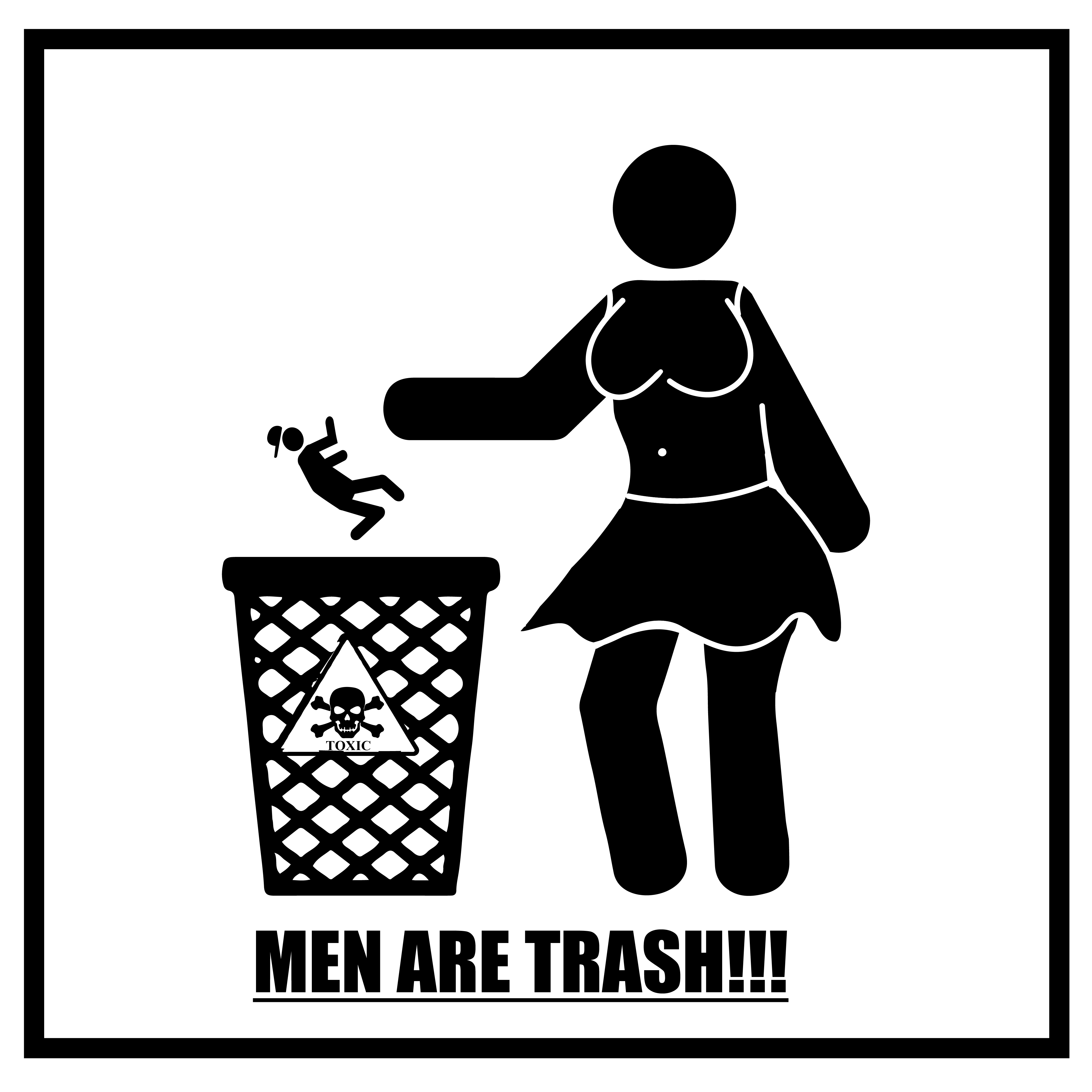 Men Are Trash artwork