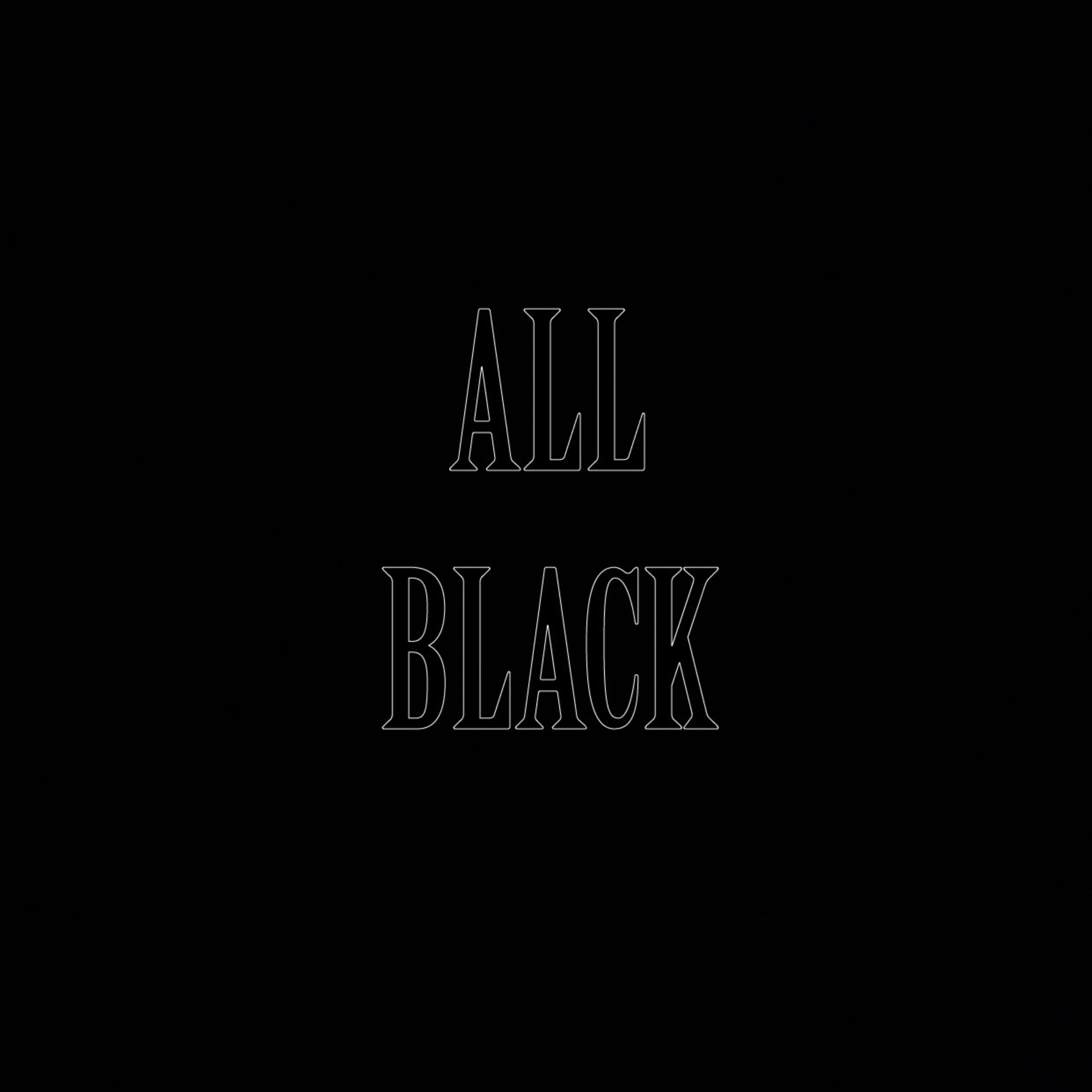 ALL BLACK artwork