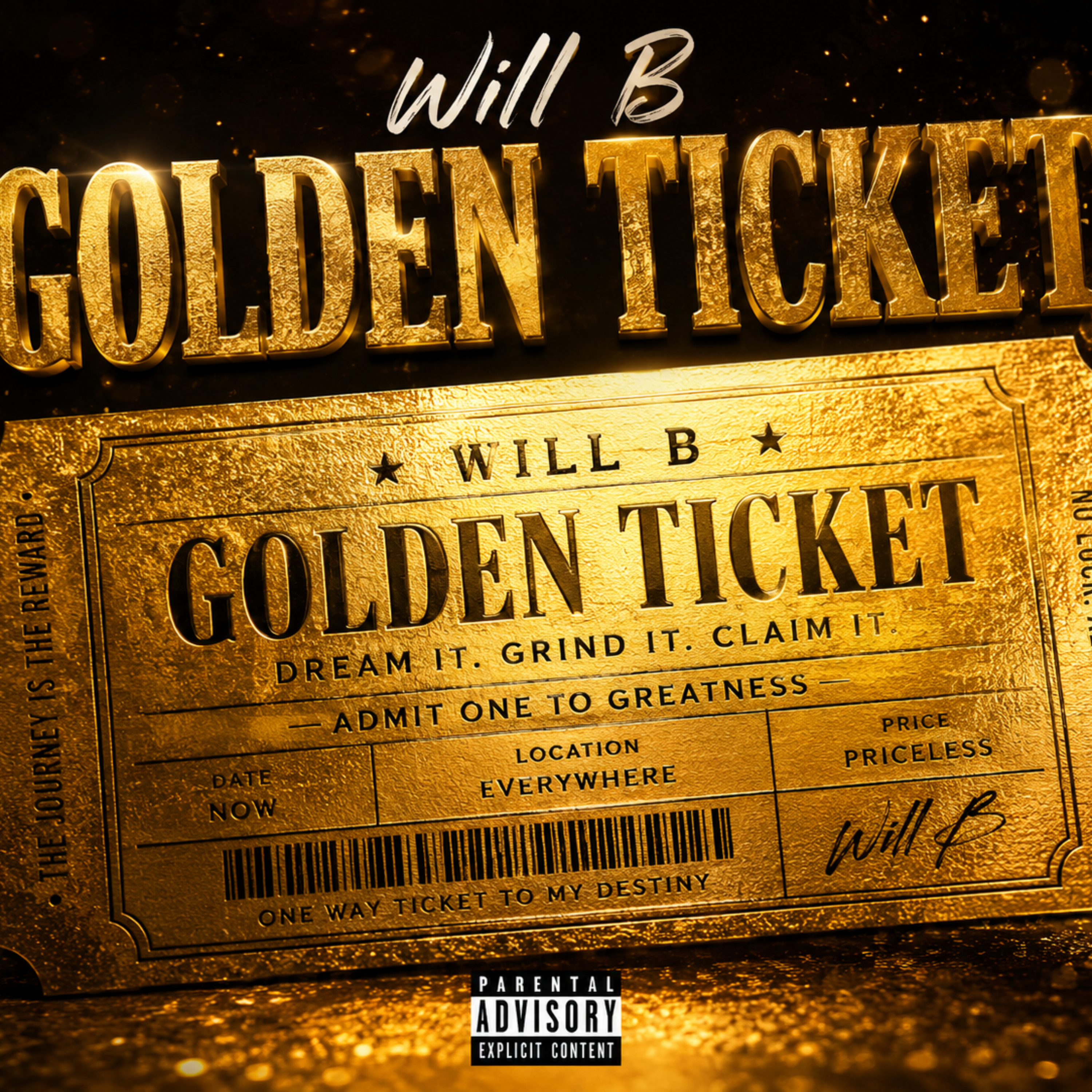 Golden Ticket by Will B cover art