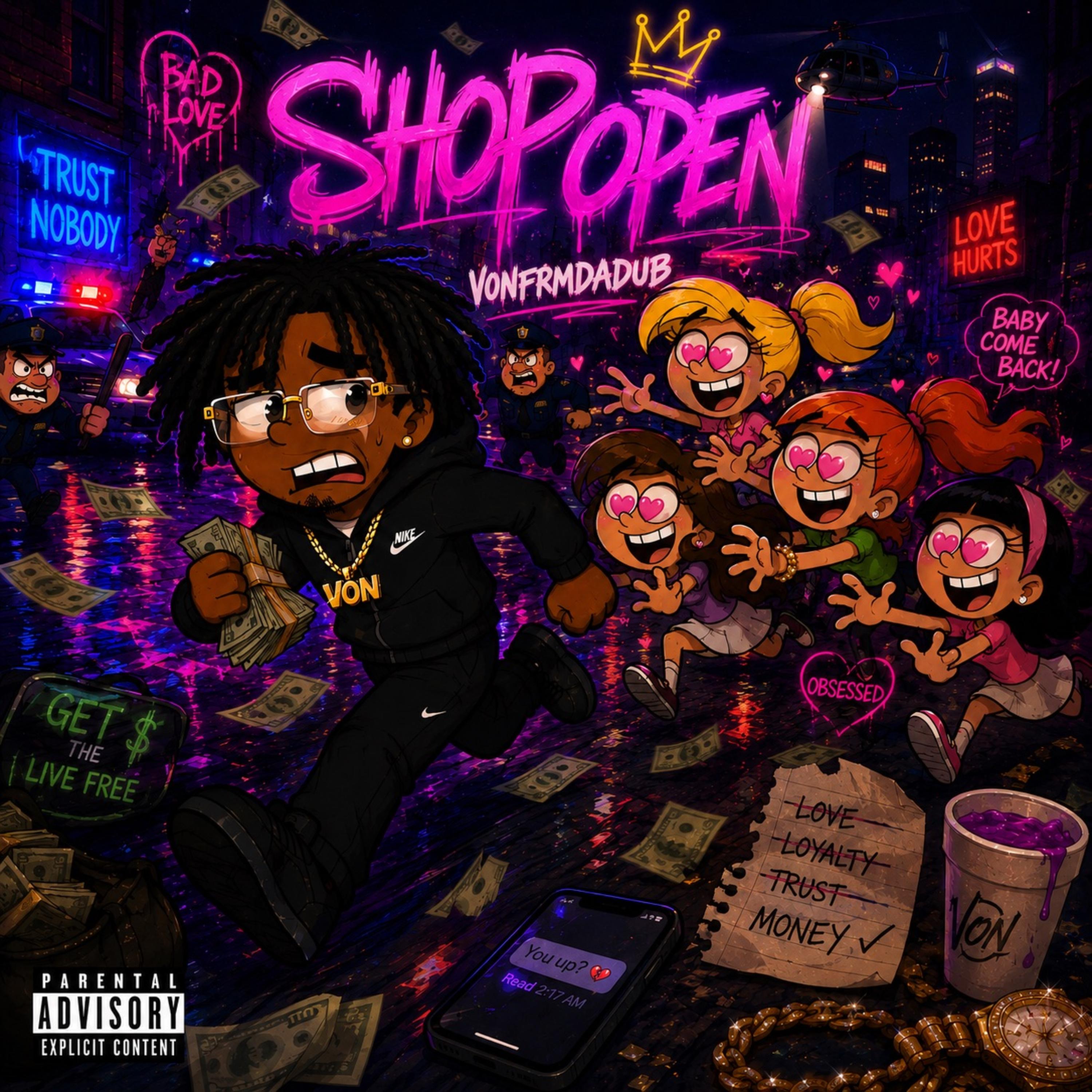 Shop Open by Vonfrmdadub cover art