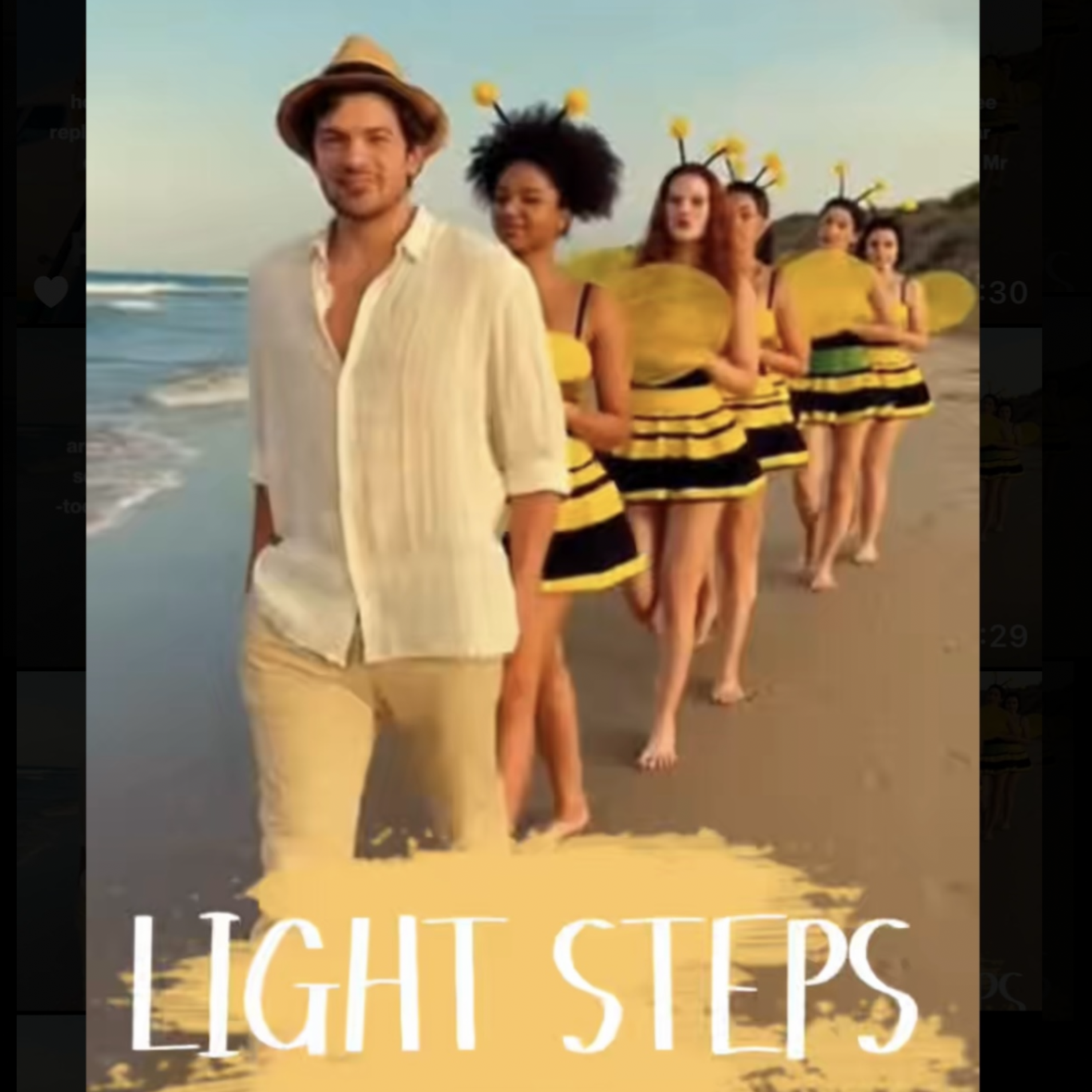 Light steps artwork