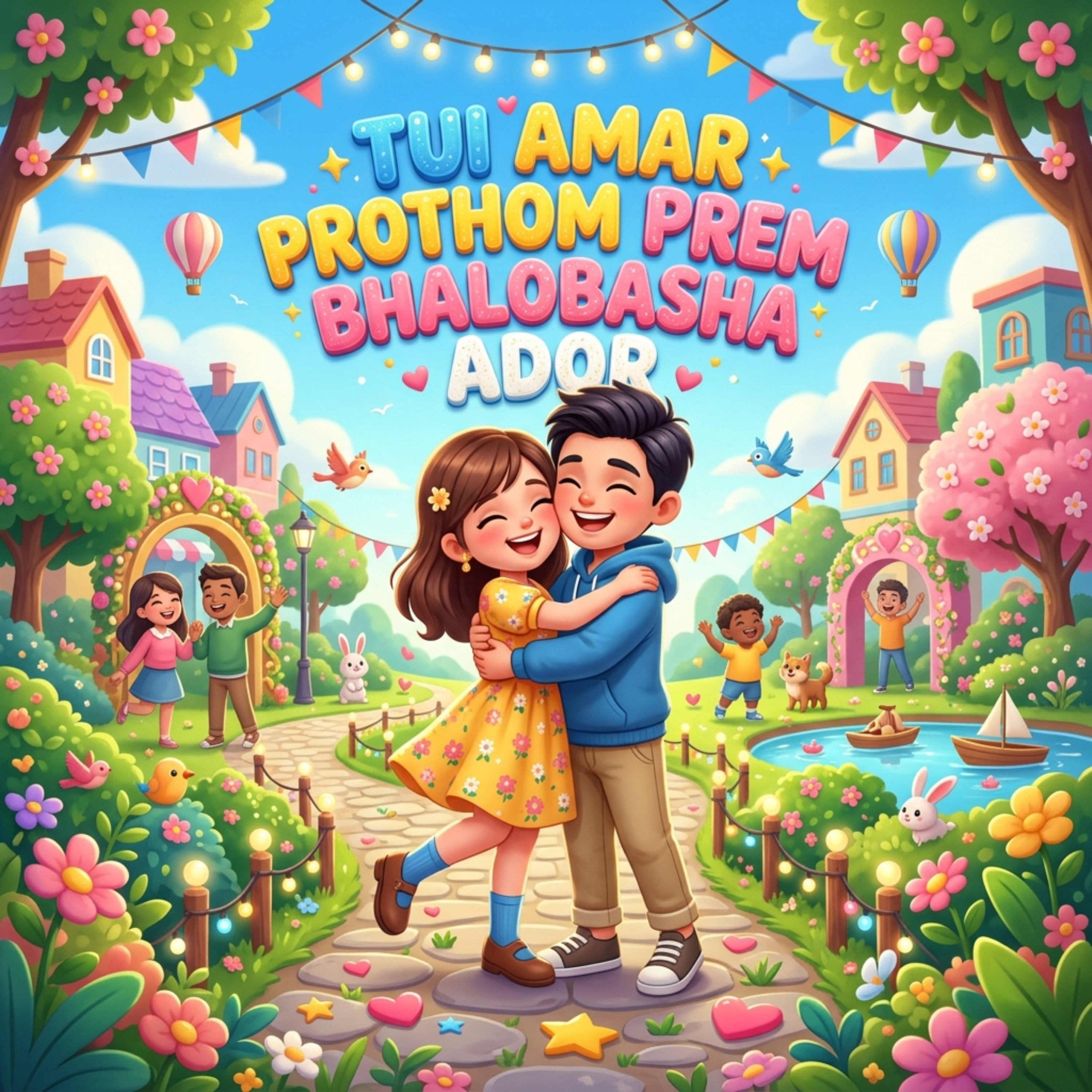 তুই আমার প্রথম প্রেম ভালোবাসা আদর Tui Amar Prothom Prem Bhalobasha Ador by Mubin TusHar cover art