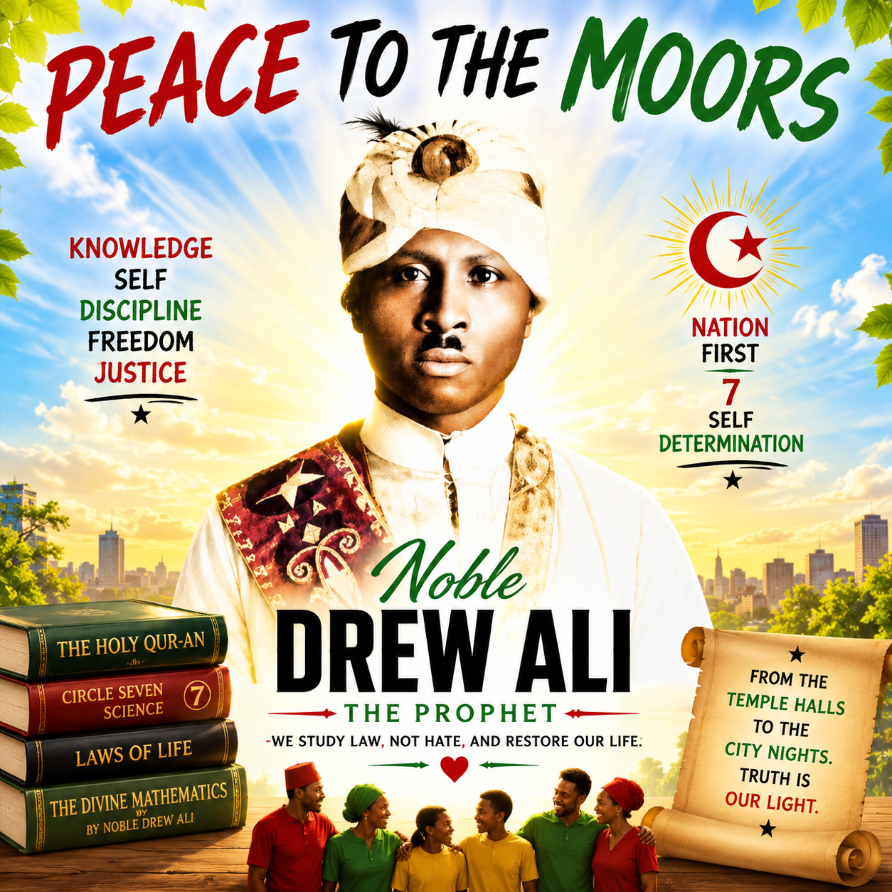 Peace to the Moors Fez Science by Bro. Haroon Kelkara cover art