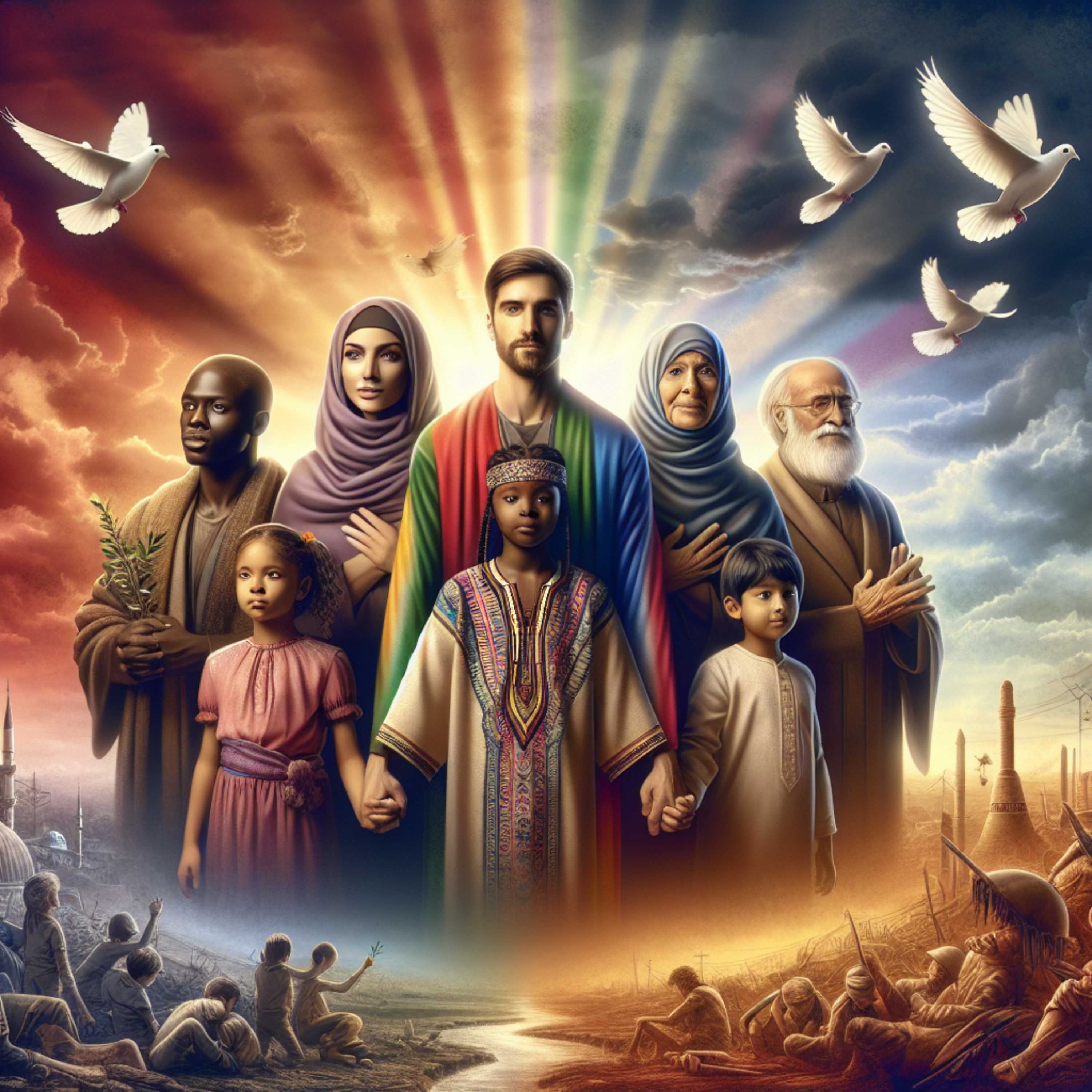 اوس جنګ artwork