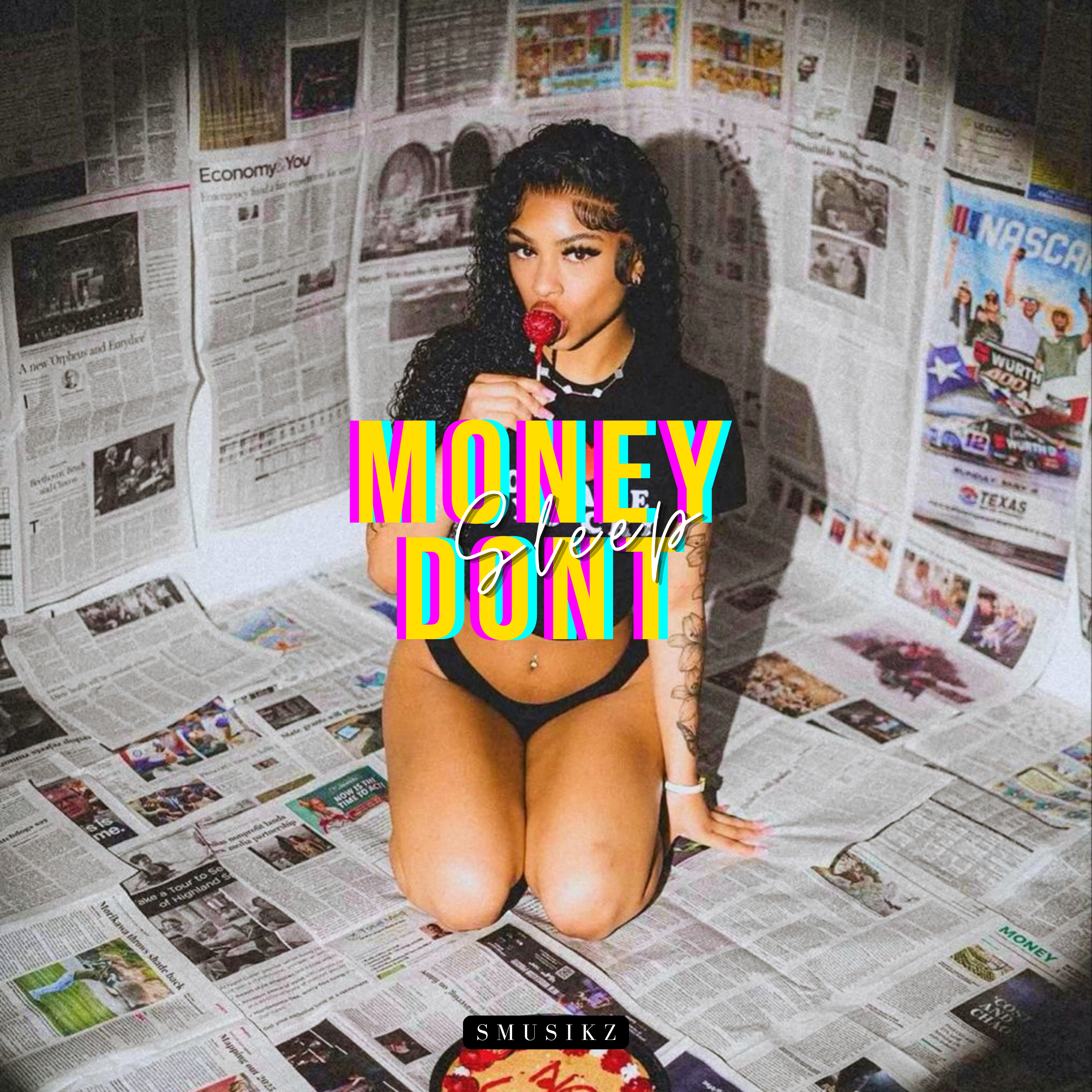 Money dont sleep artwork