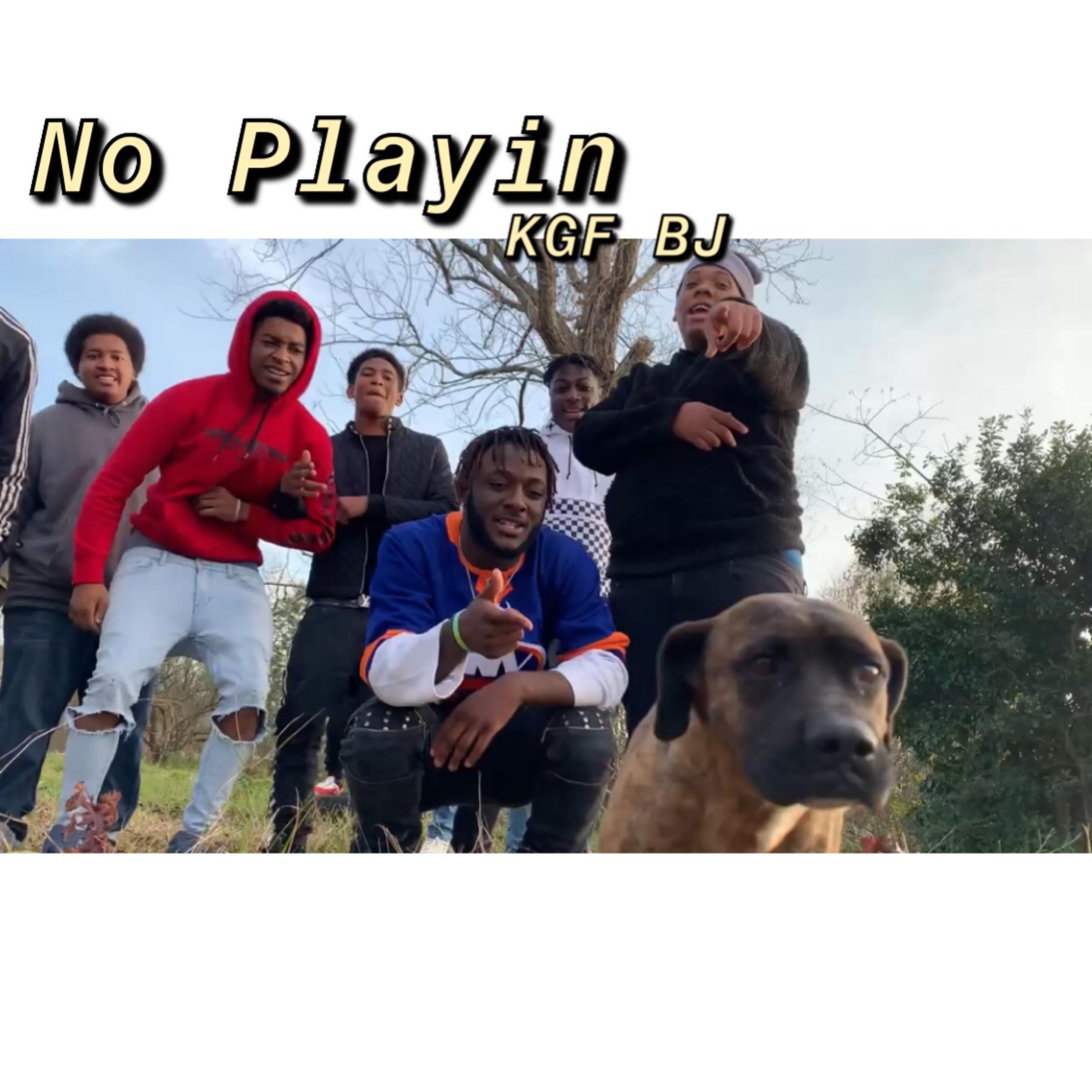 No Playin artwork