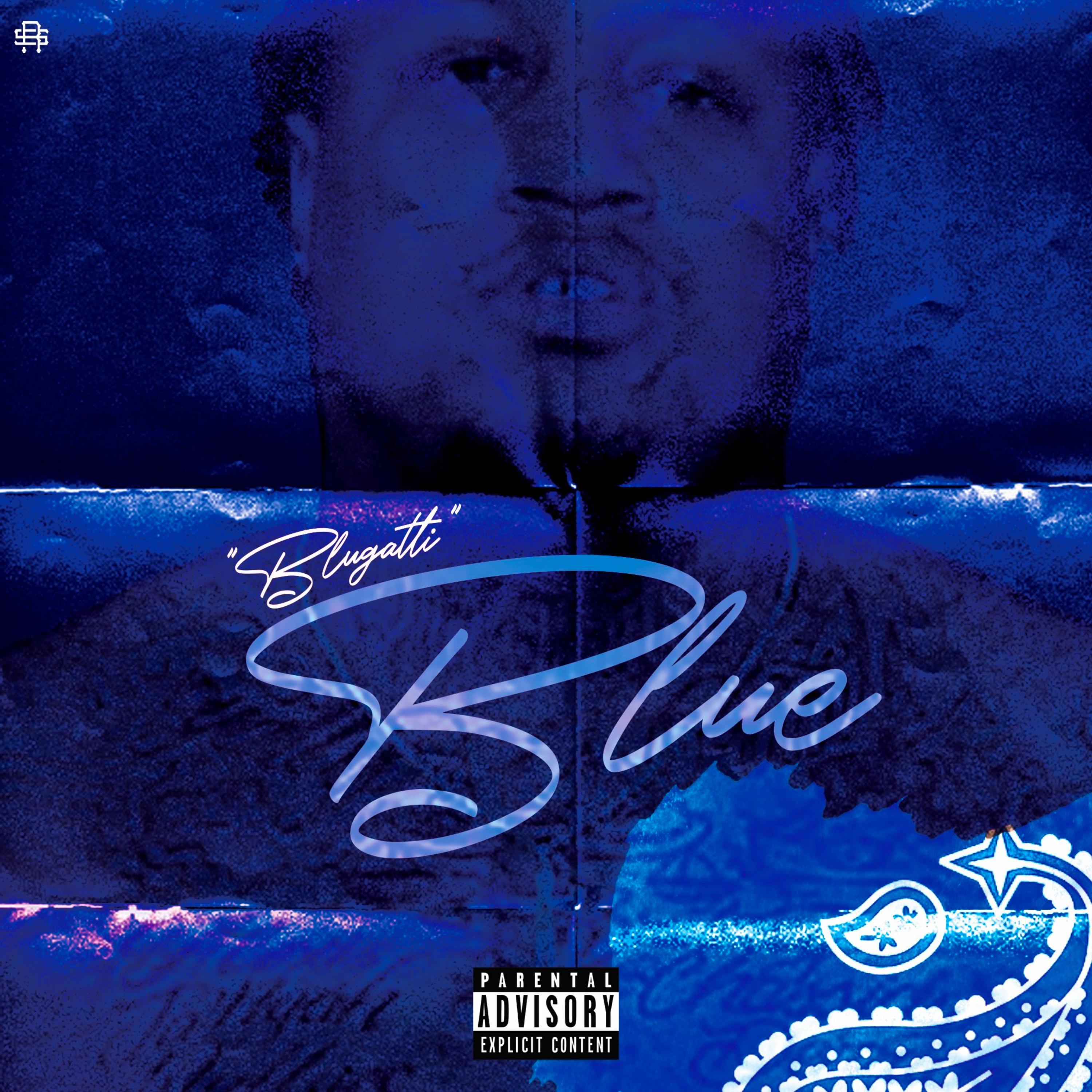 Blue artwork