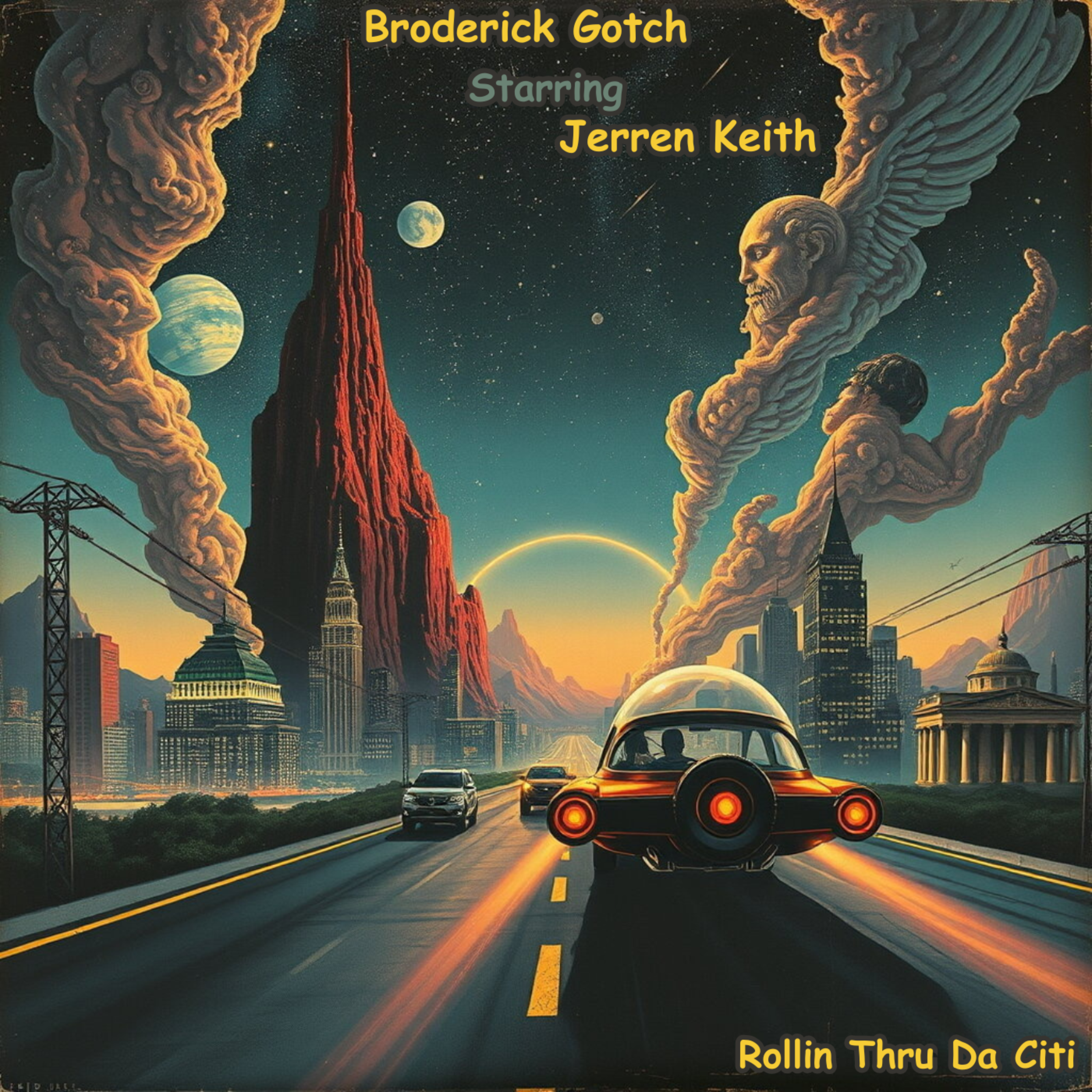 Rollin Thru Da Citi artwork