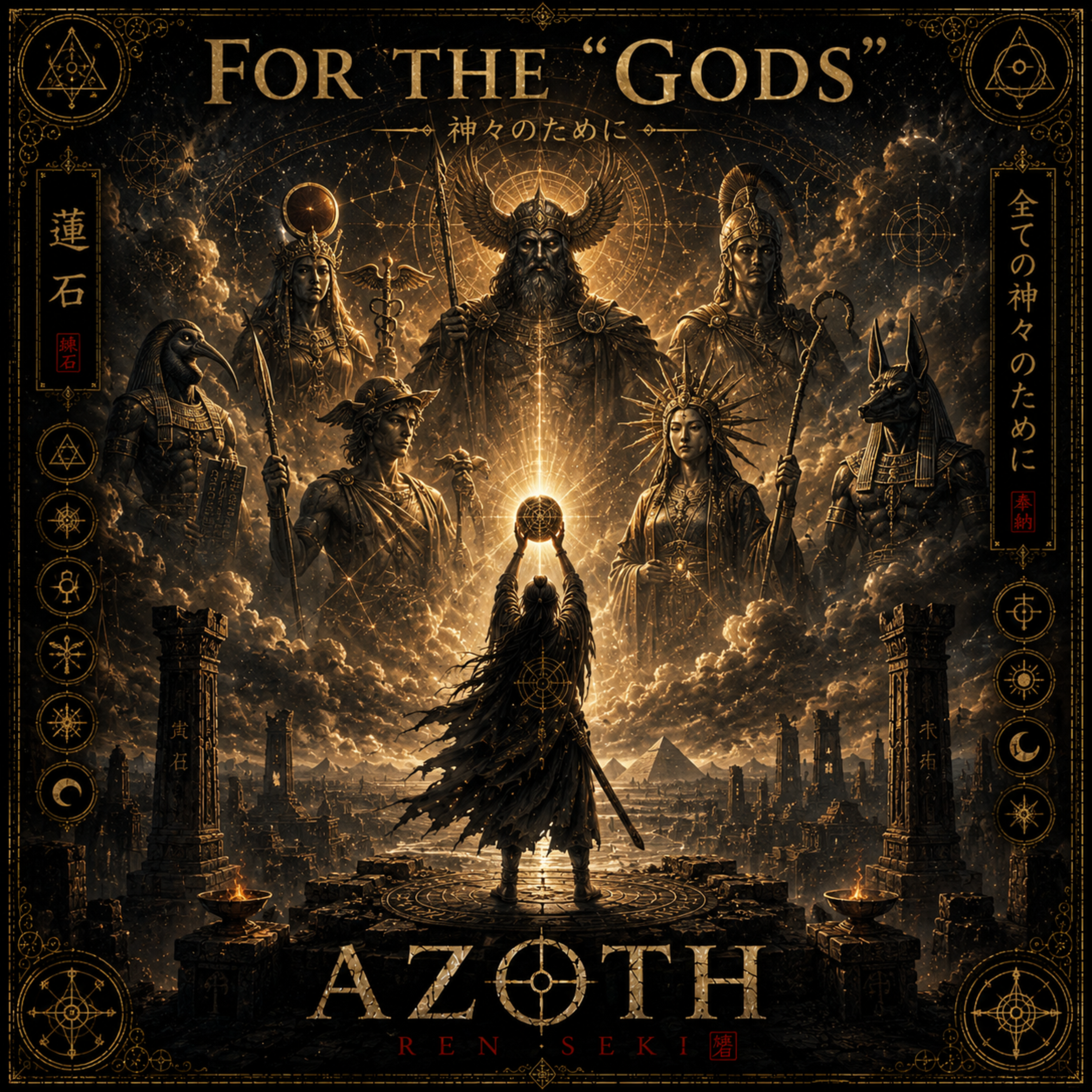 For The “Gods” by Azoth cover art