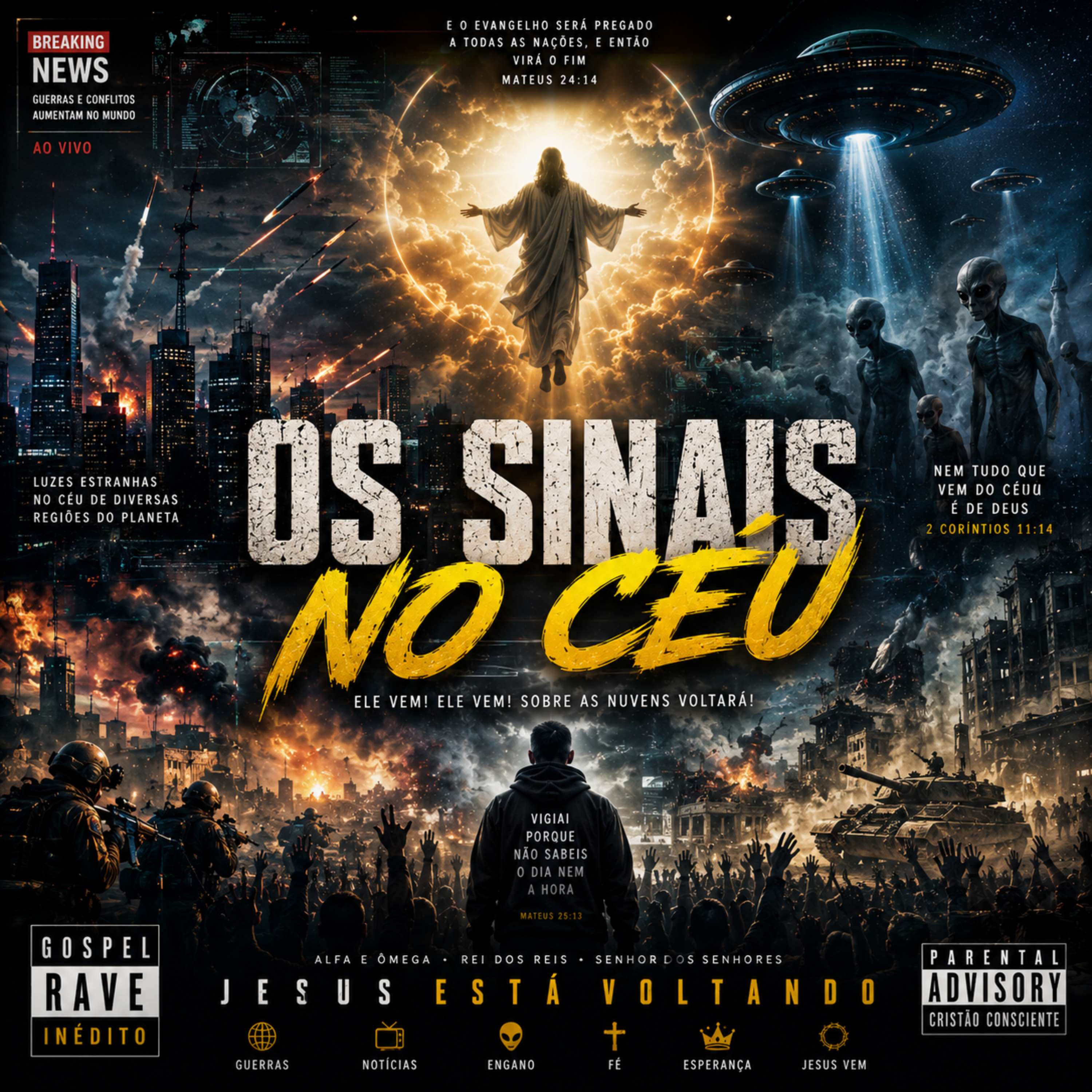 Os sinais no céu by Kaio Winchester cover art