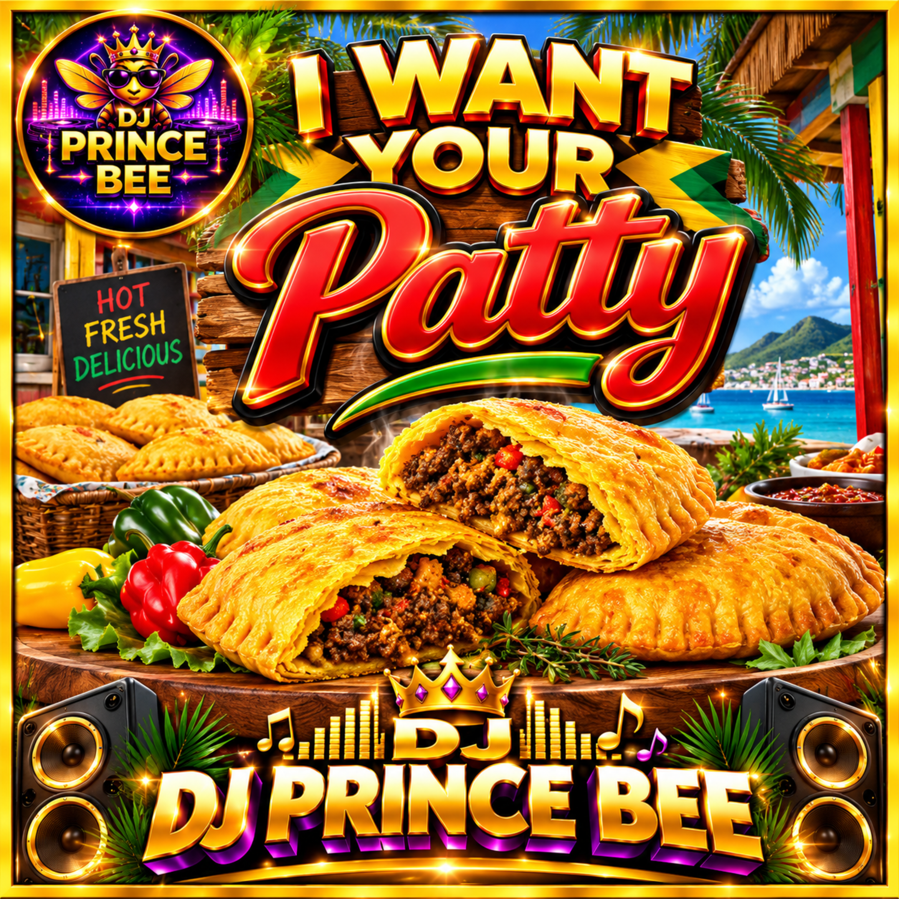 I Want Your Patty by DJ PRINCE BEE cover art