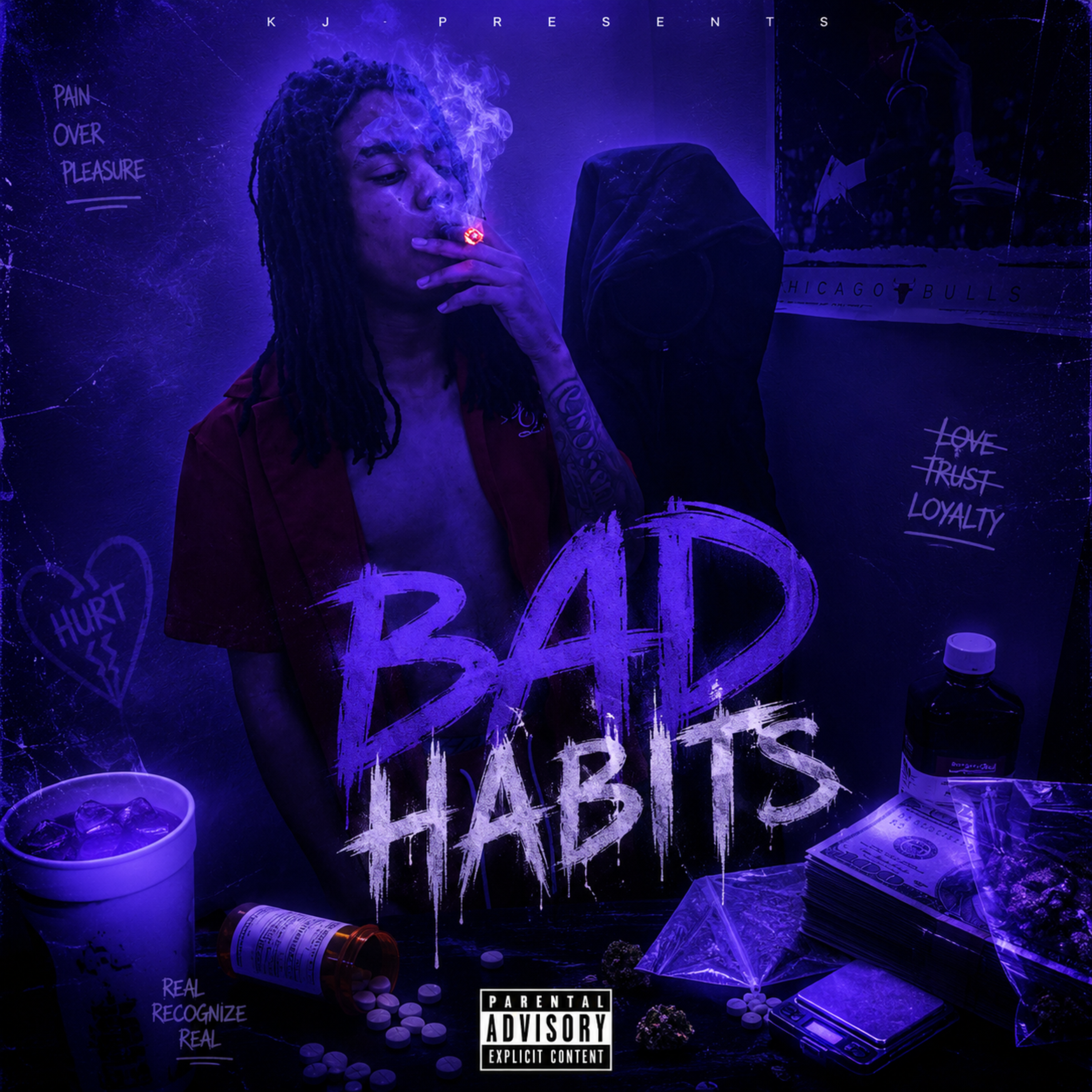 Bad Habits by KJ cover art