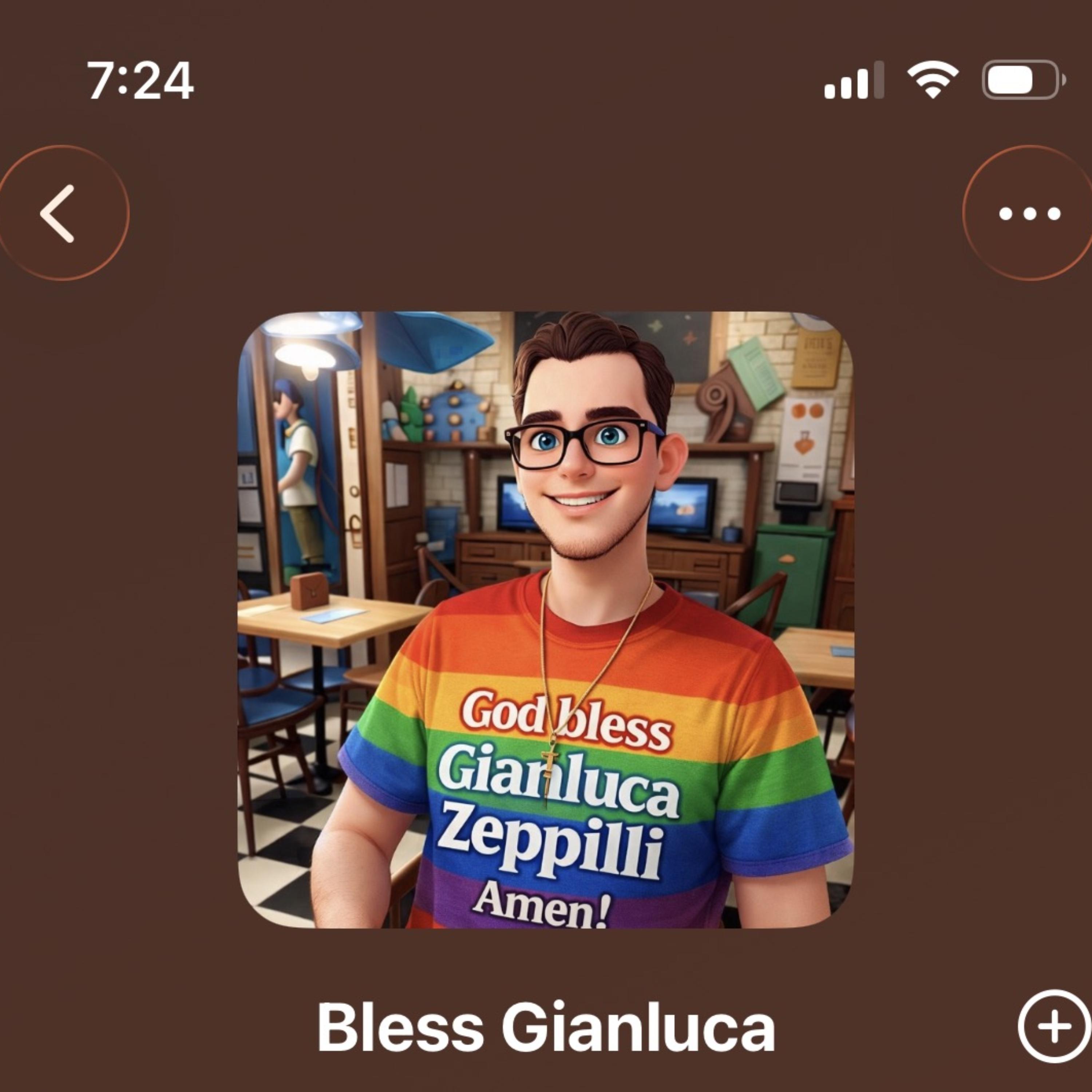 Bless Gianluca artwork