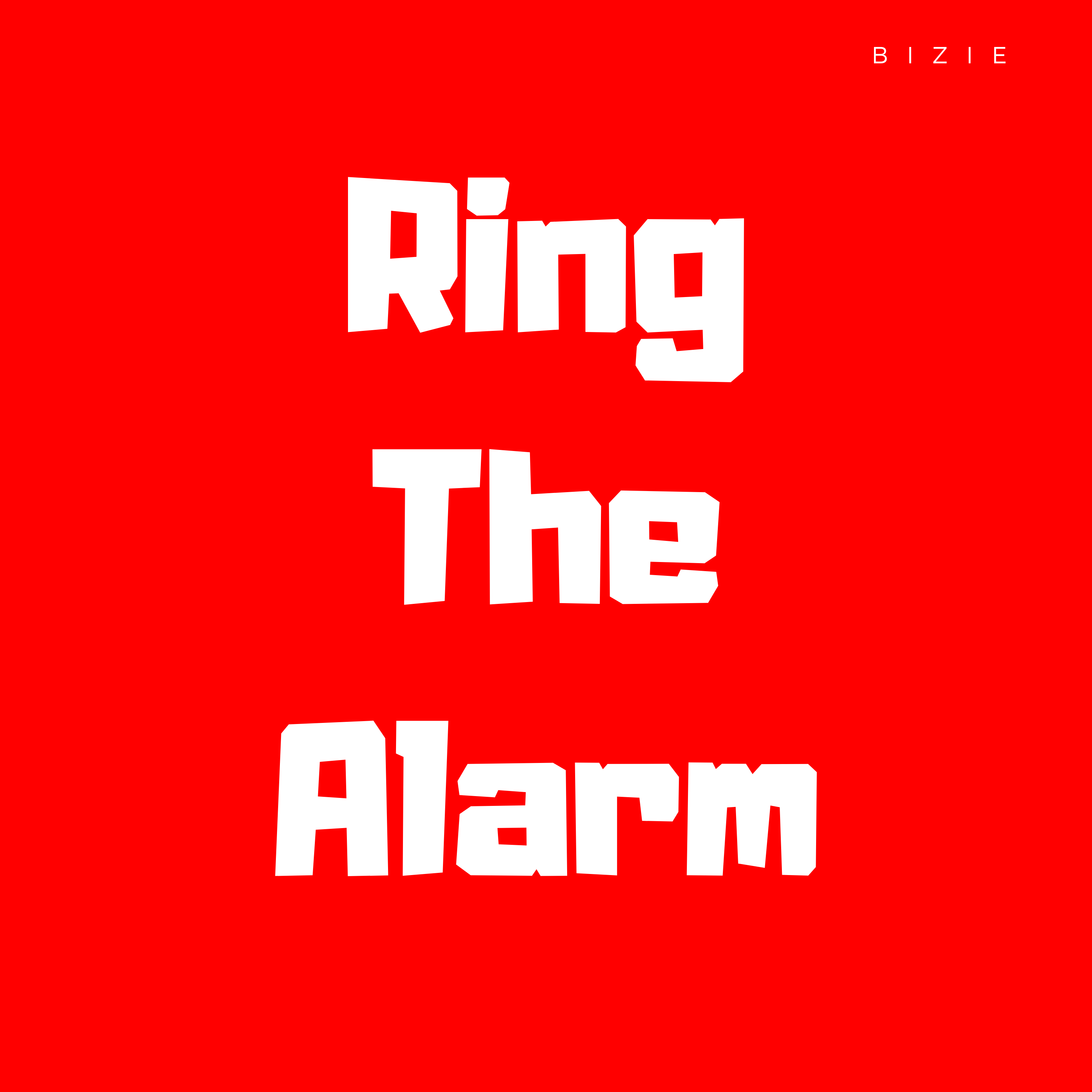 Ring The Alarm artwork