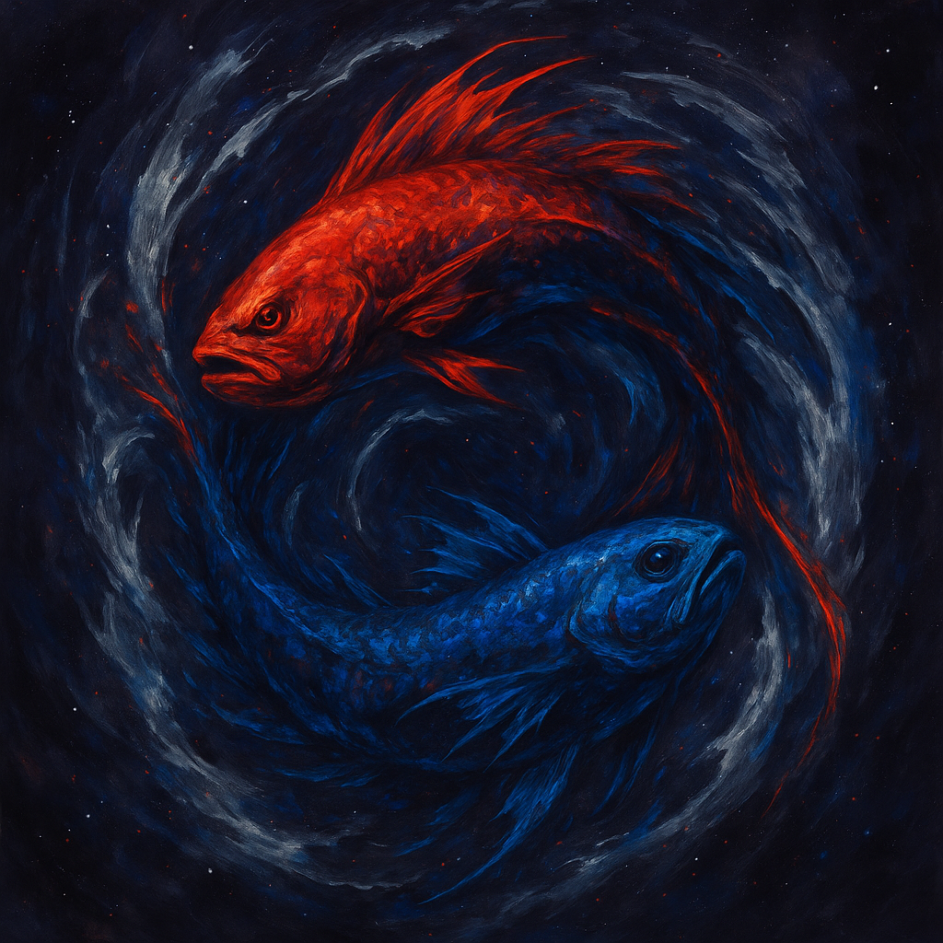 Red + Blue (Me + You) artwork