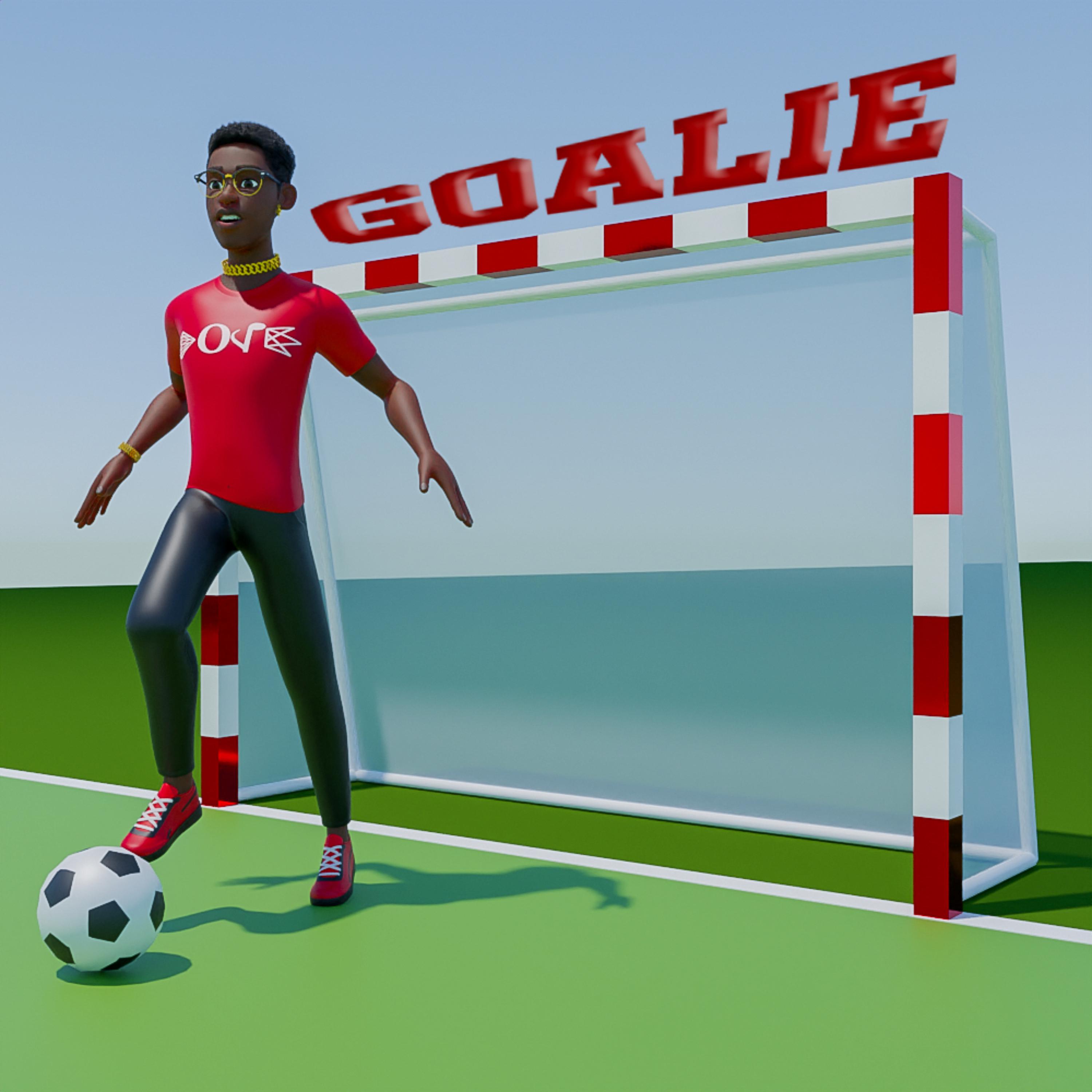Goalie artwork