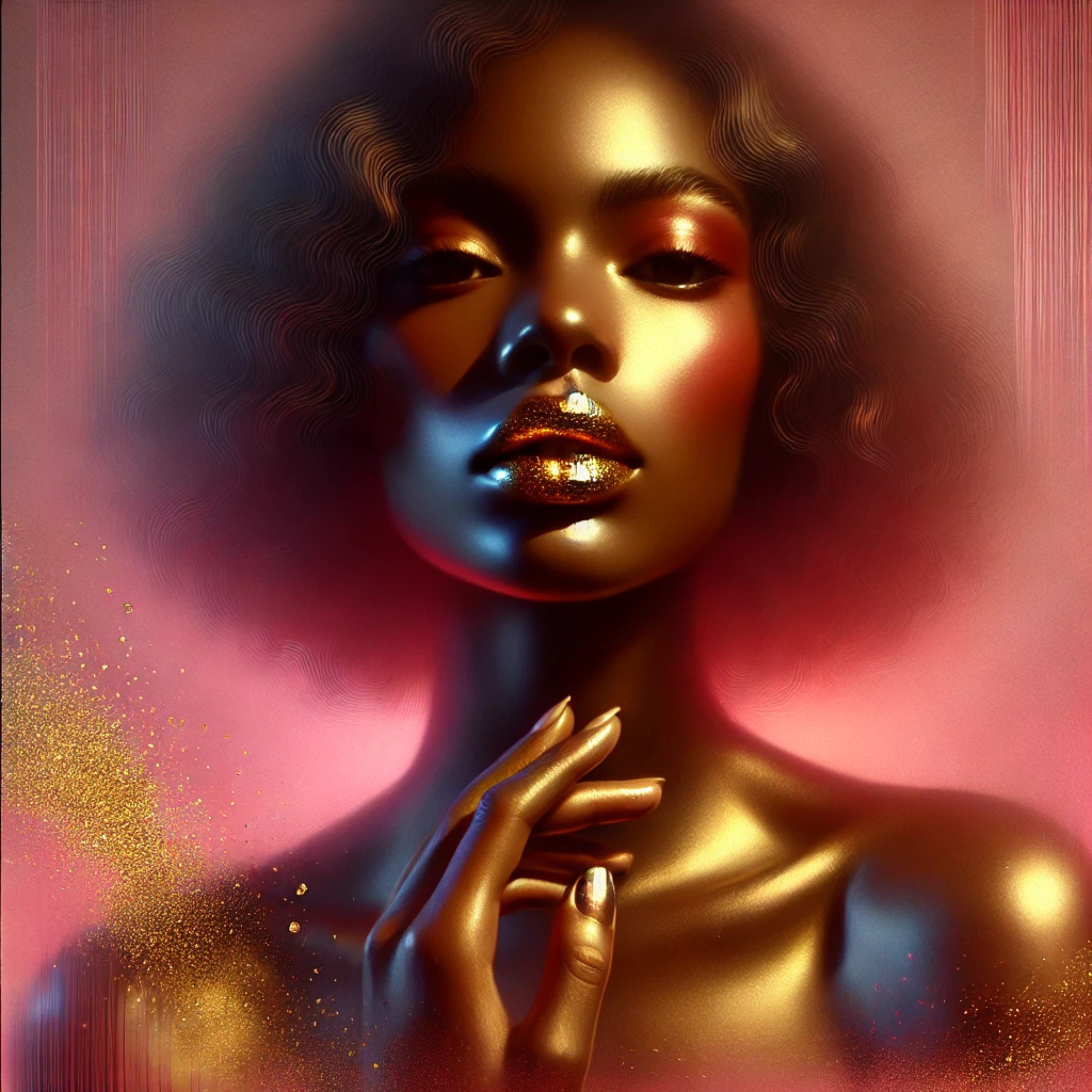 Gold on Her Tongue artwork