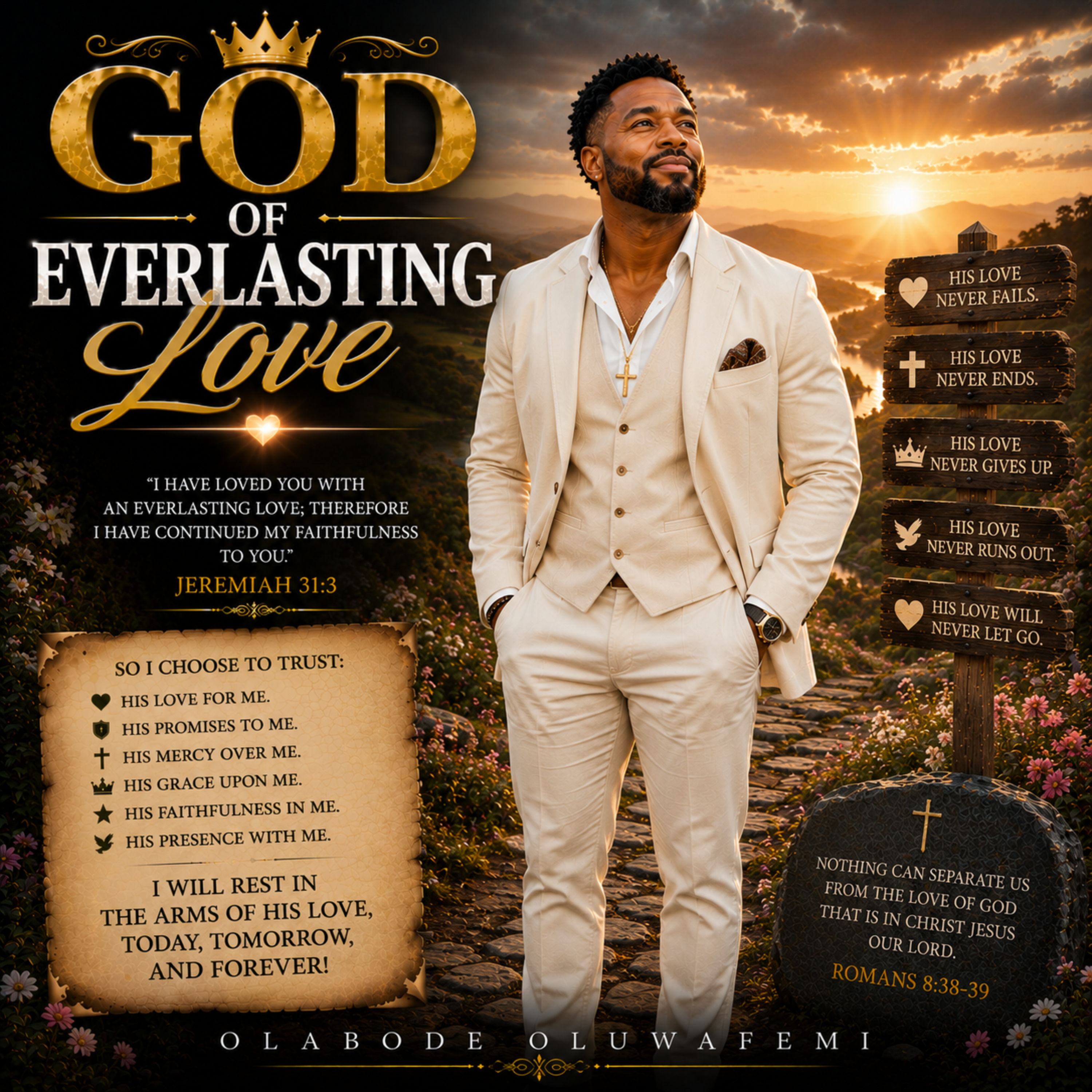 God of Everlasting Love by olabode oluwafemi cover art