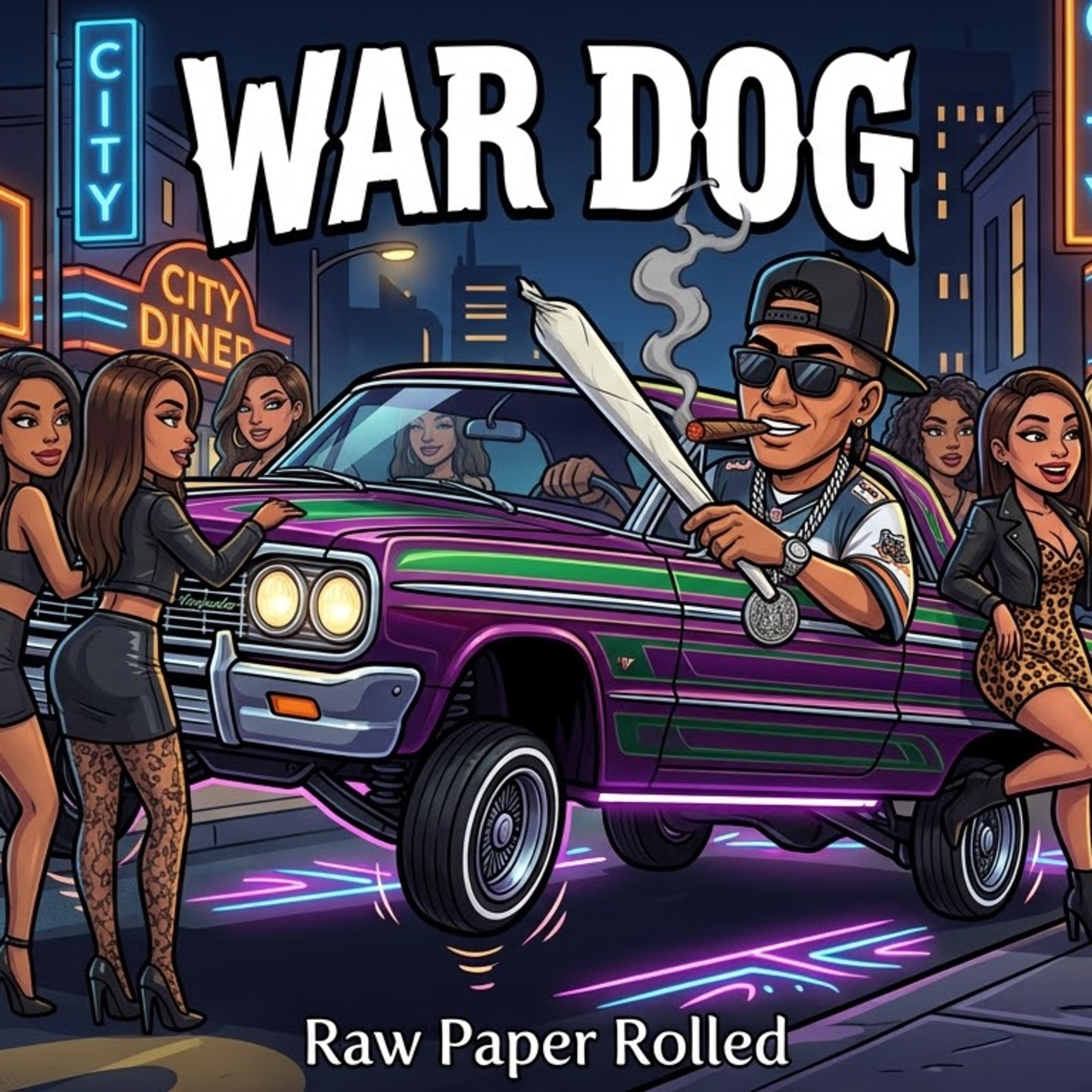 Raw Paper Rolled by War Dog cover art