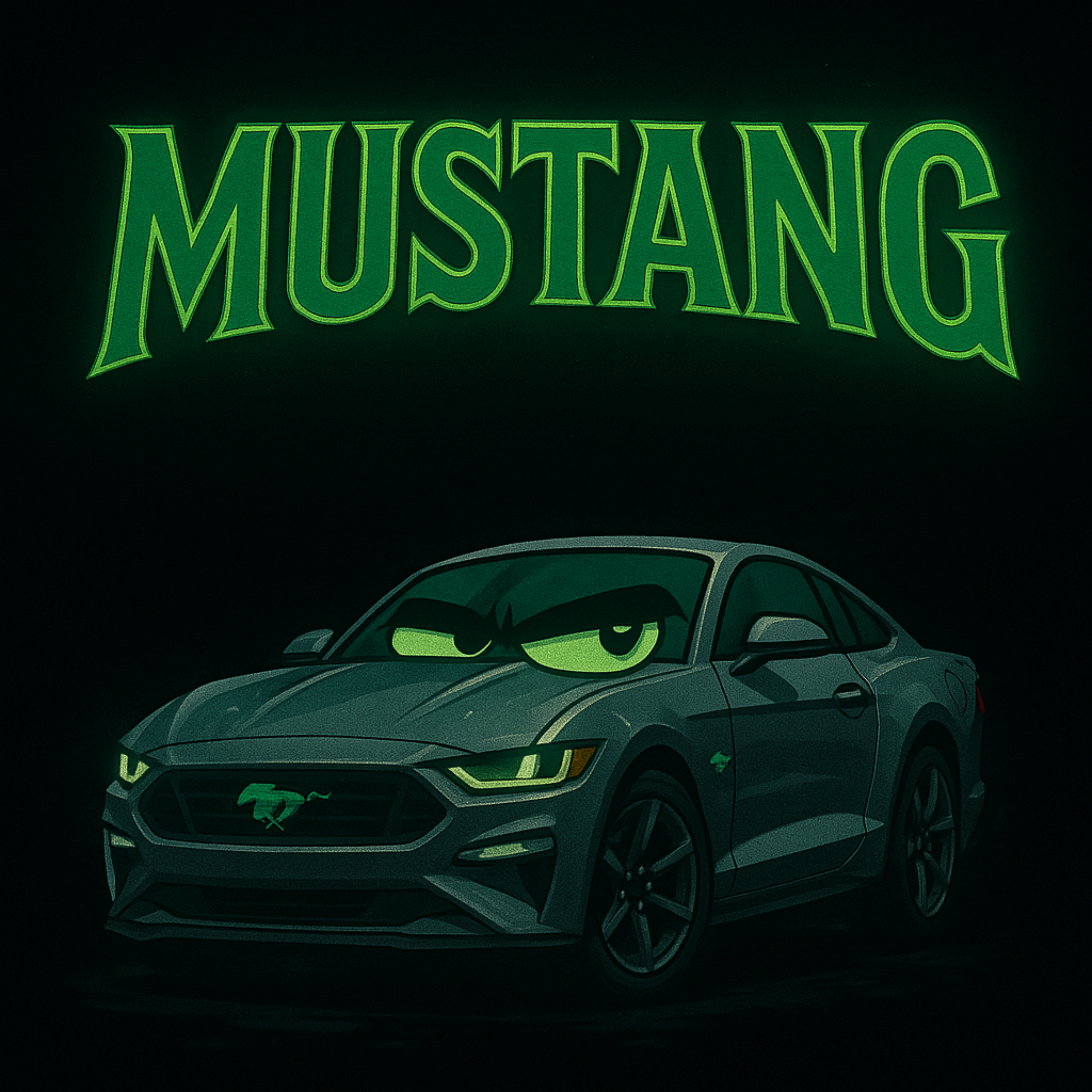 Mustang artwork