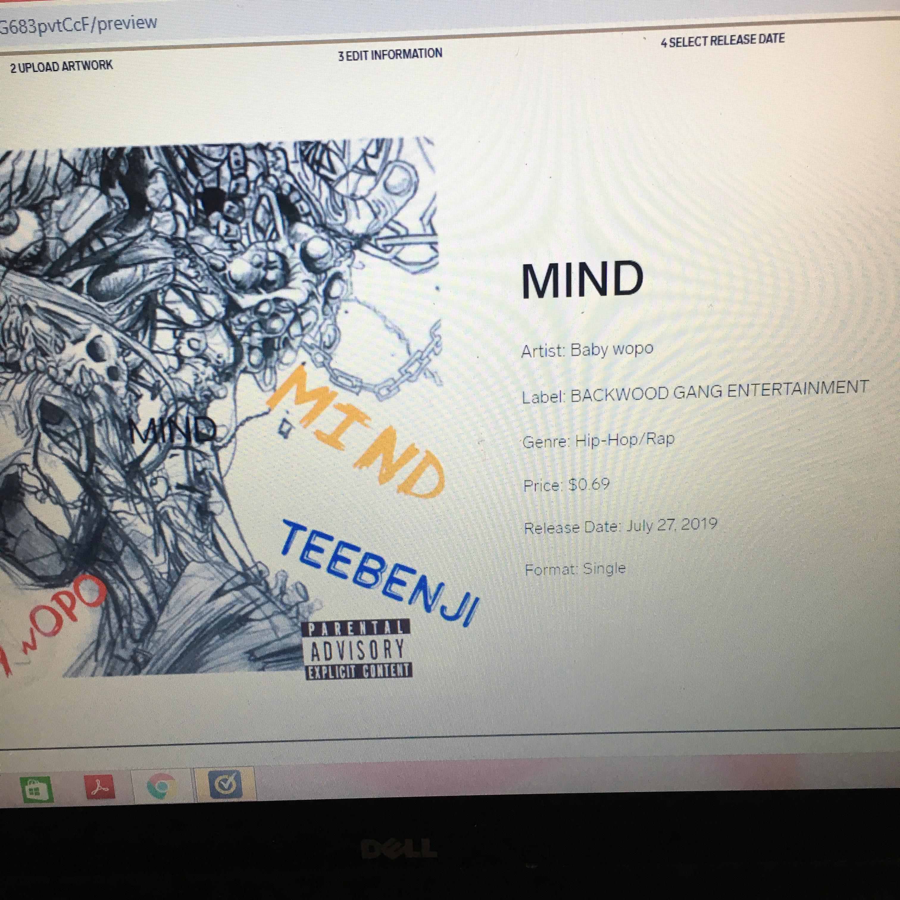 MIND by Baby wopo cover art