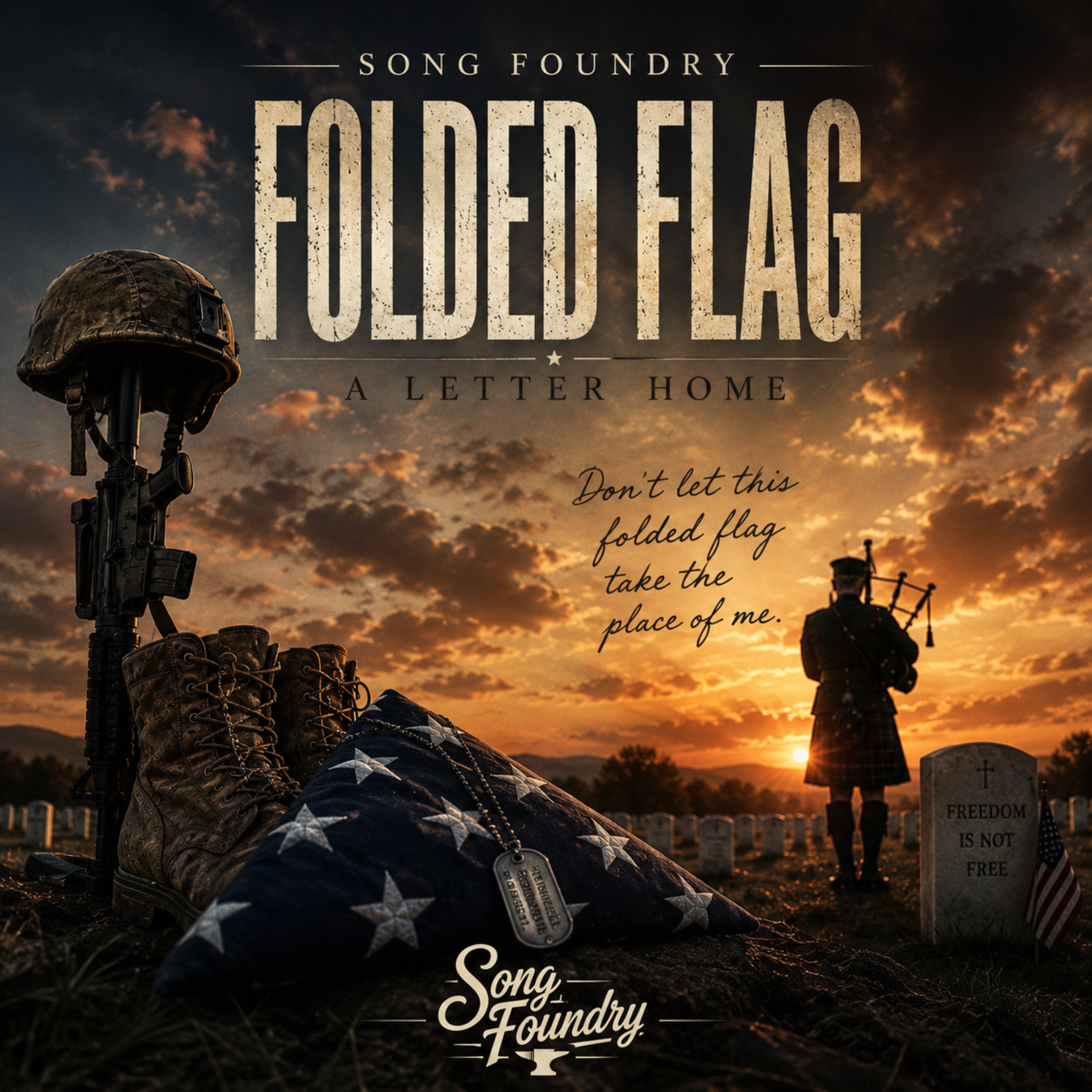 Folded Flag by Song Foundry cover art