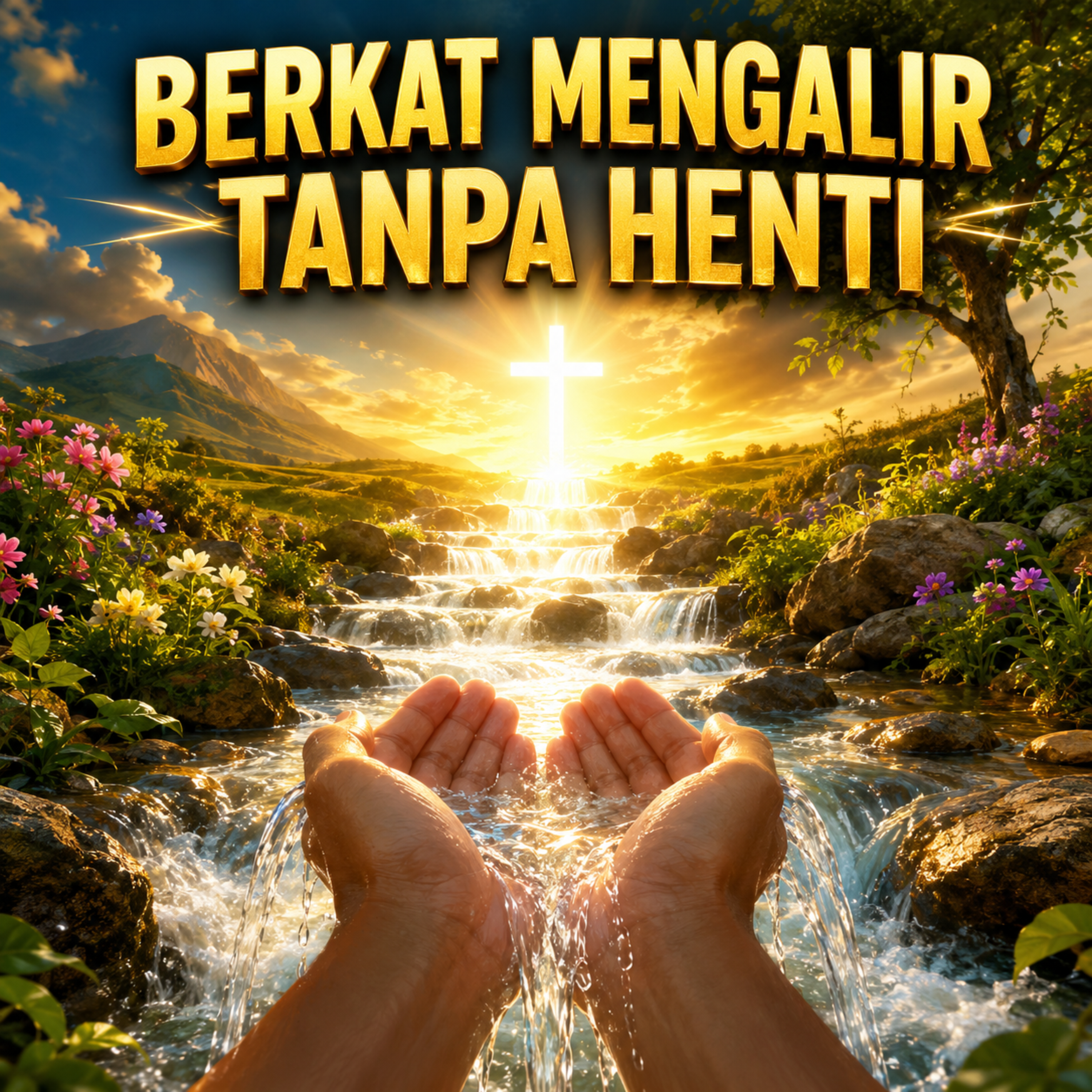 Berkat Mengalir Tanpa Henti by PUJI WORSHIP cover art