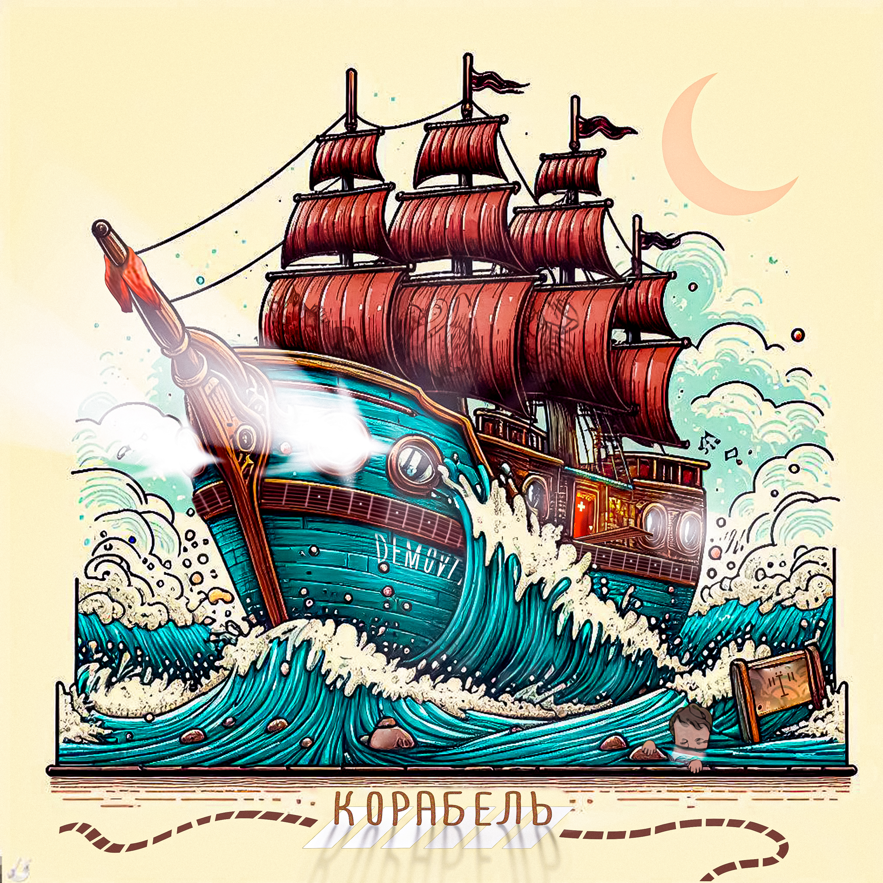 КОРАБЕЛЬ Ї artwork