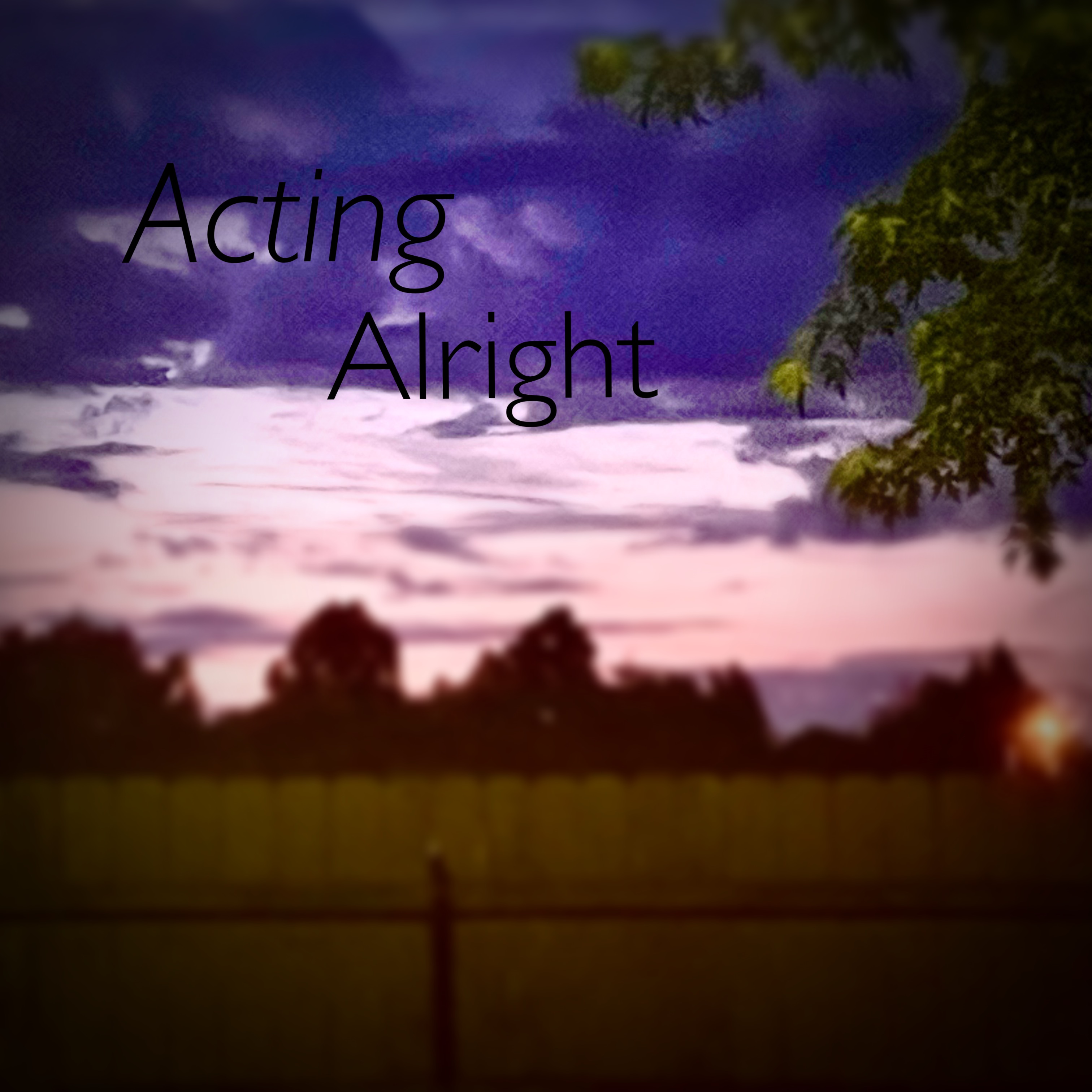Acting Alright artwork