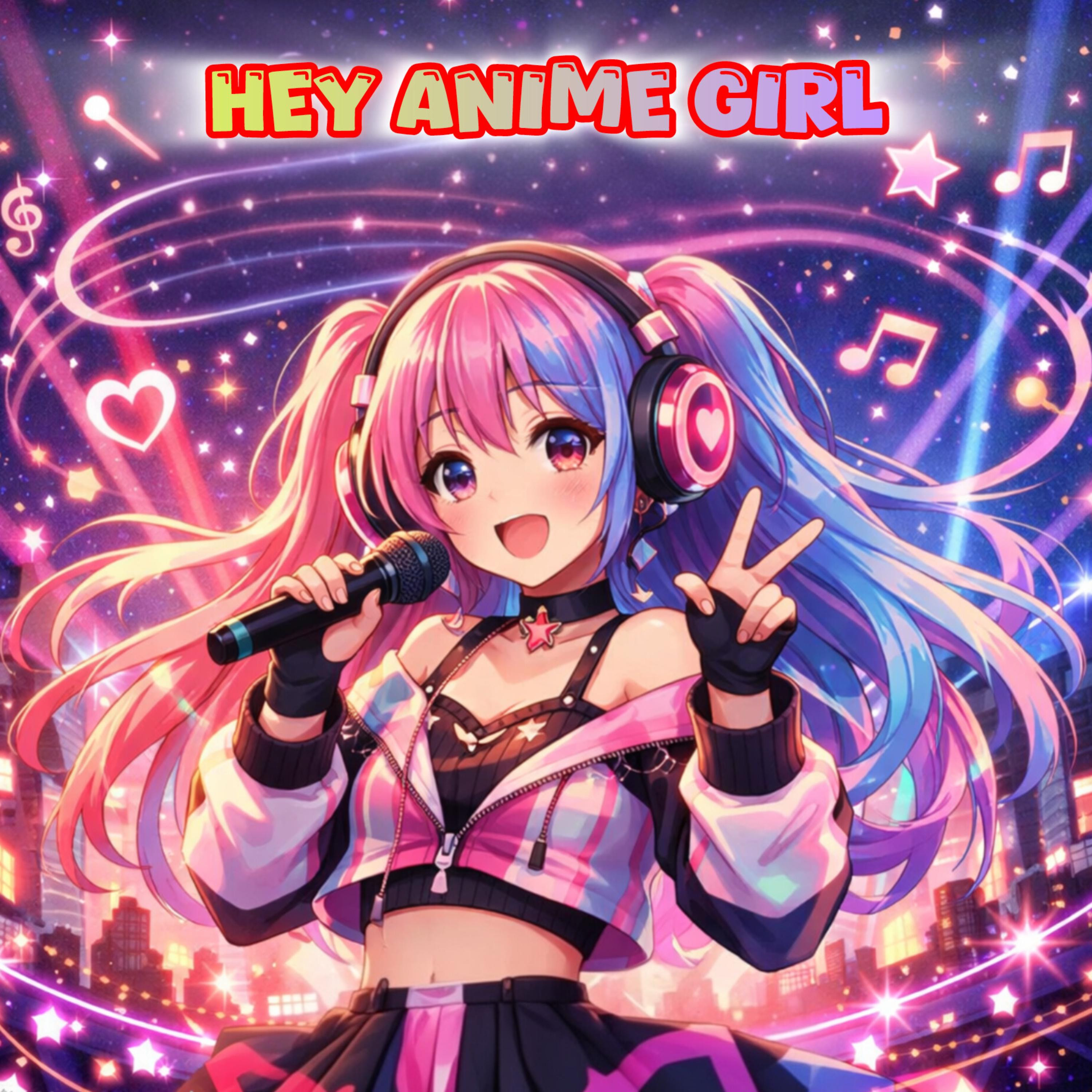 Hey Anime Girl artwork