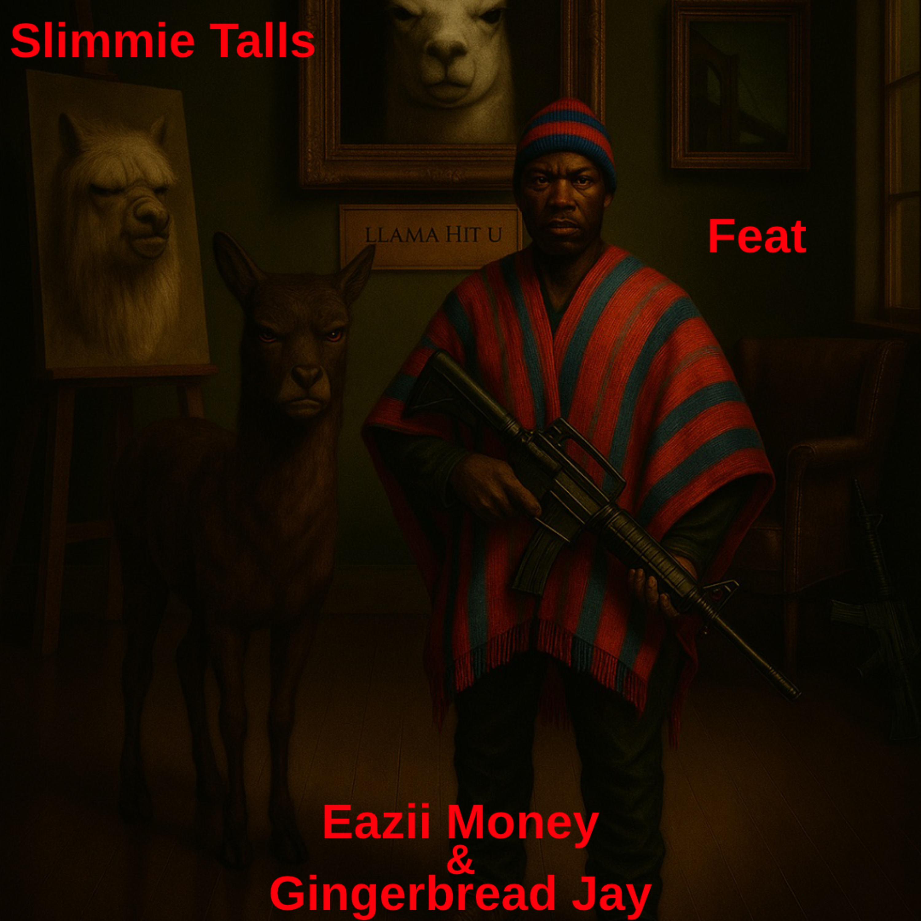 Llama Hit U by Slimmie Talls cover art