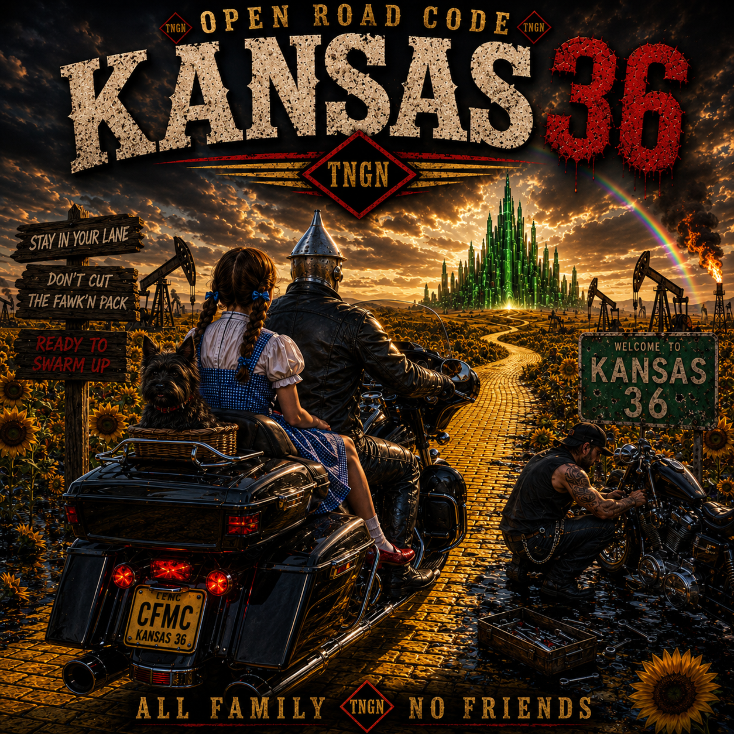 Open Road Code Kansas 36 by Butterfly Beast or Barbie cover art