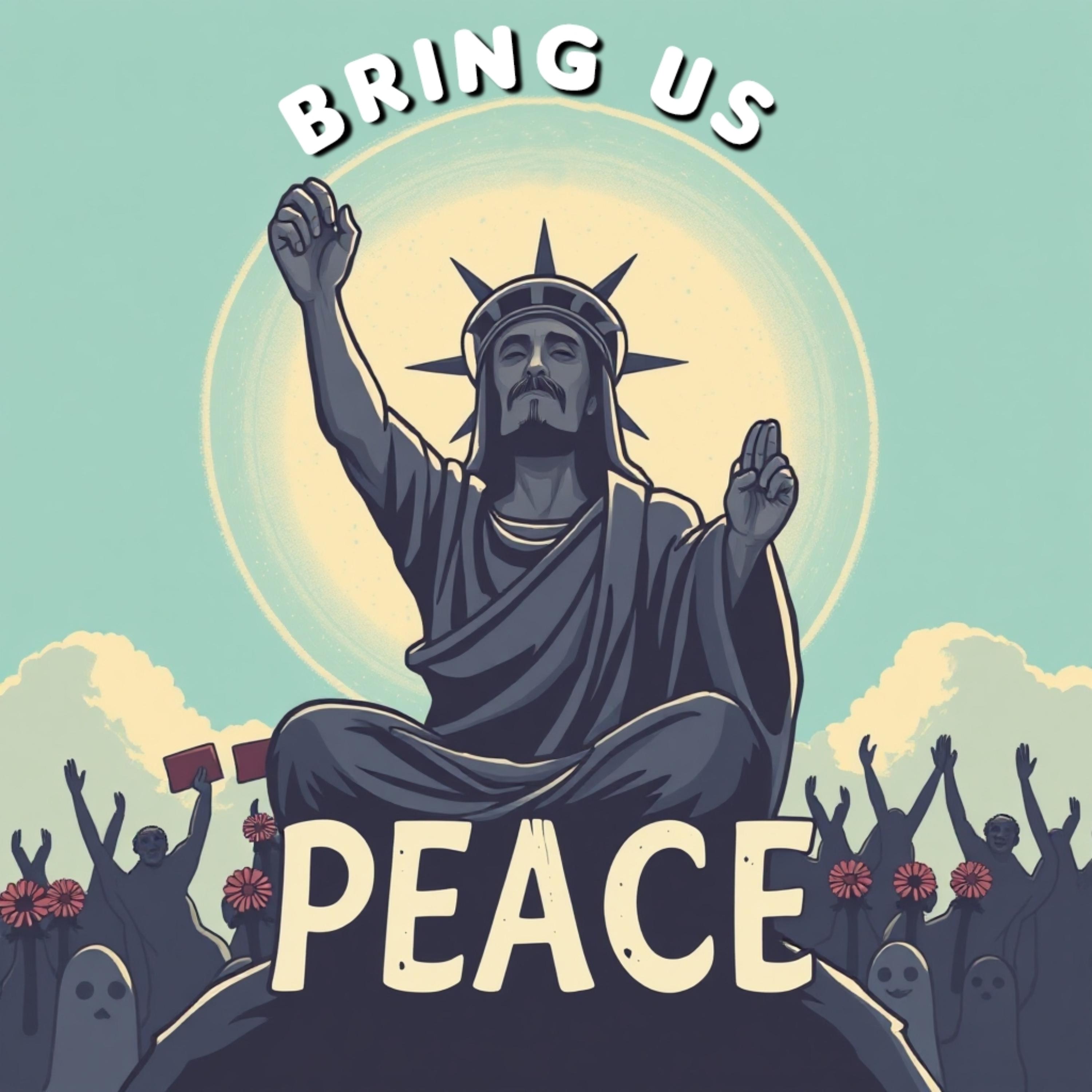 Bring us peace artwork