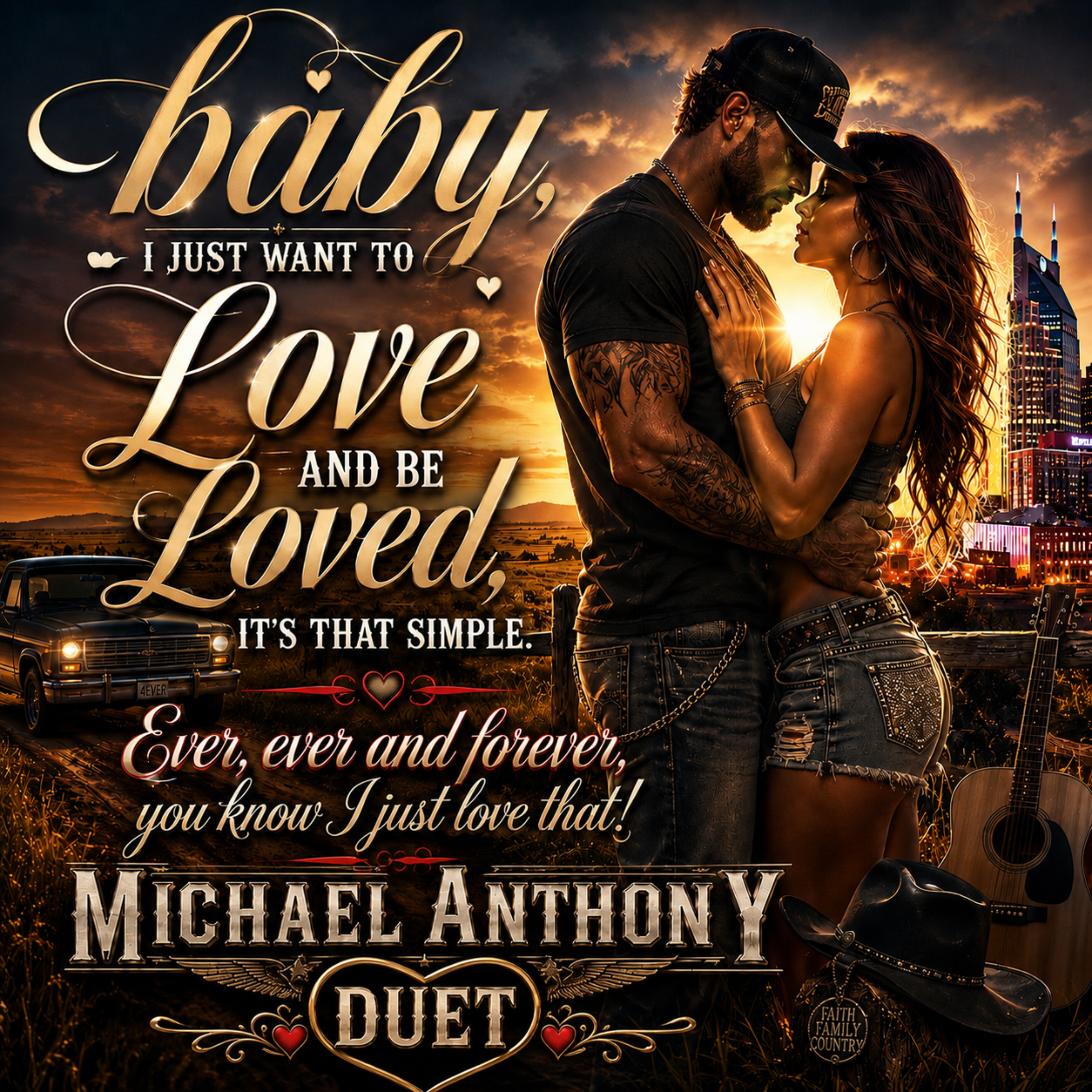 Baby, I Just Want To Love And Be Loved. It’s That Simple. by Michael Anthony SupermanCountryboy cover art