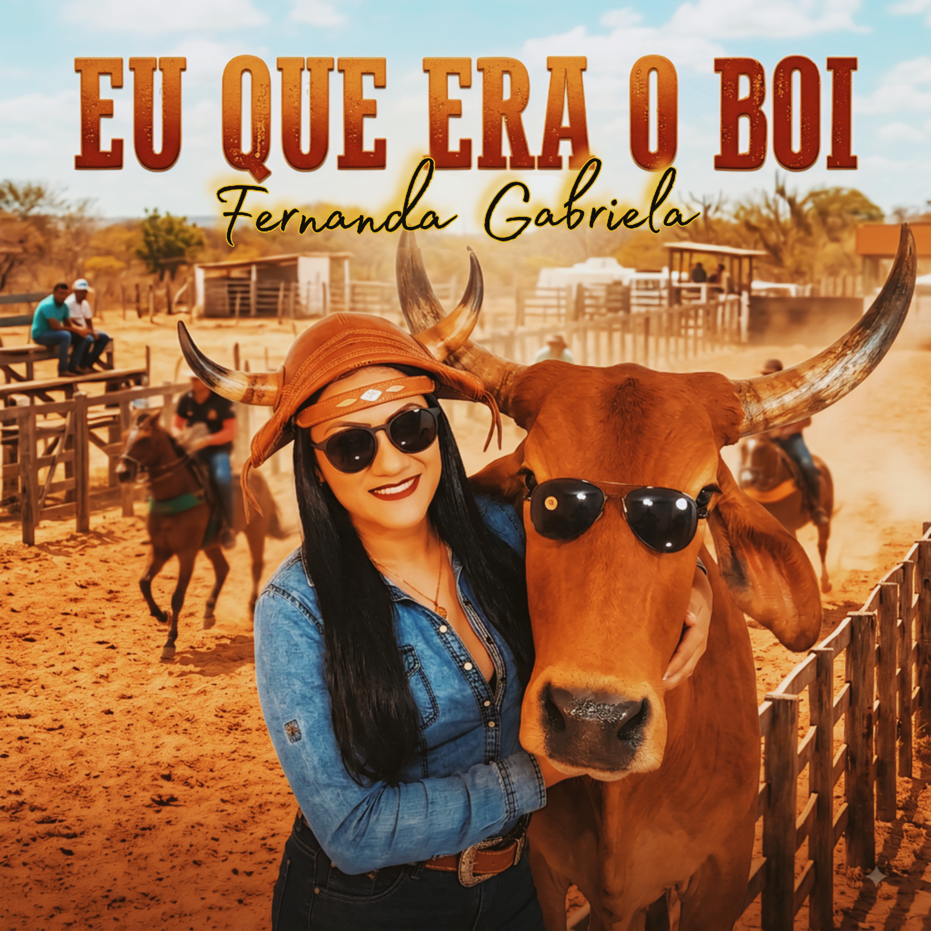 EU QUE ERA O BOI by Fernanda Gabriela cover art