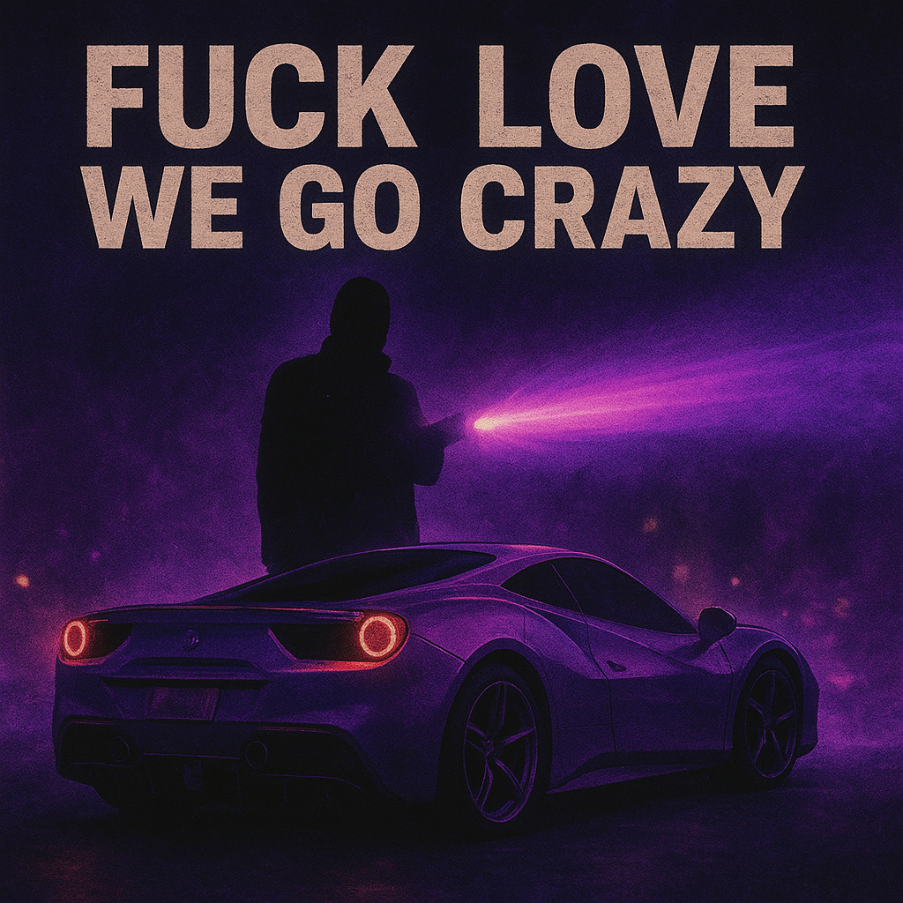 FUCK LOVE WE GO CRAZY artwork