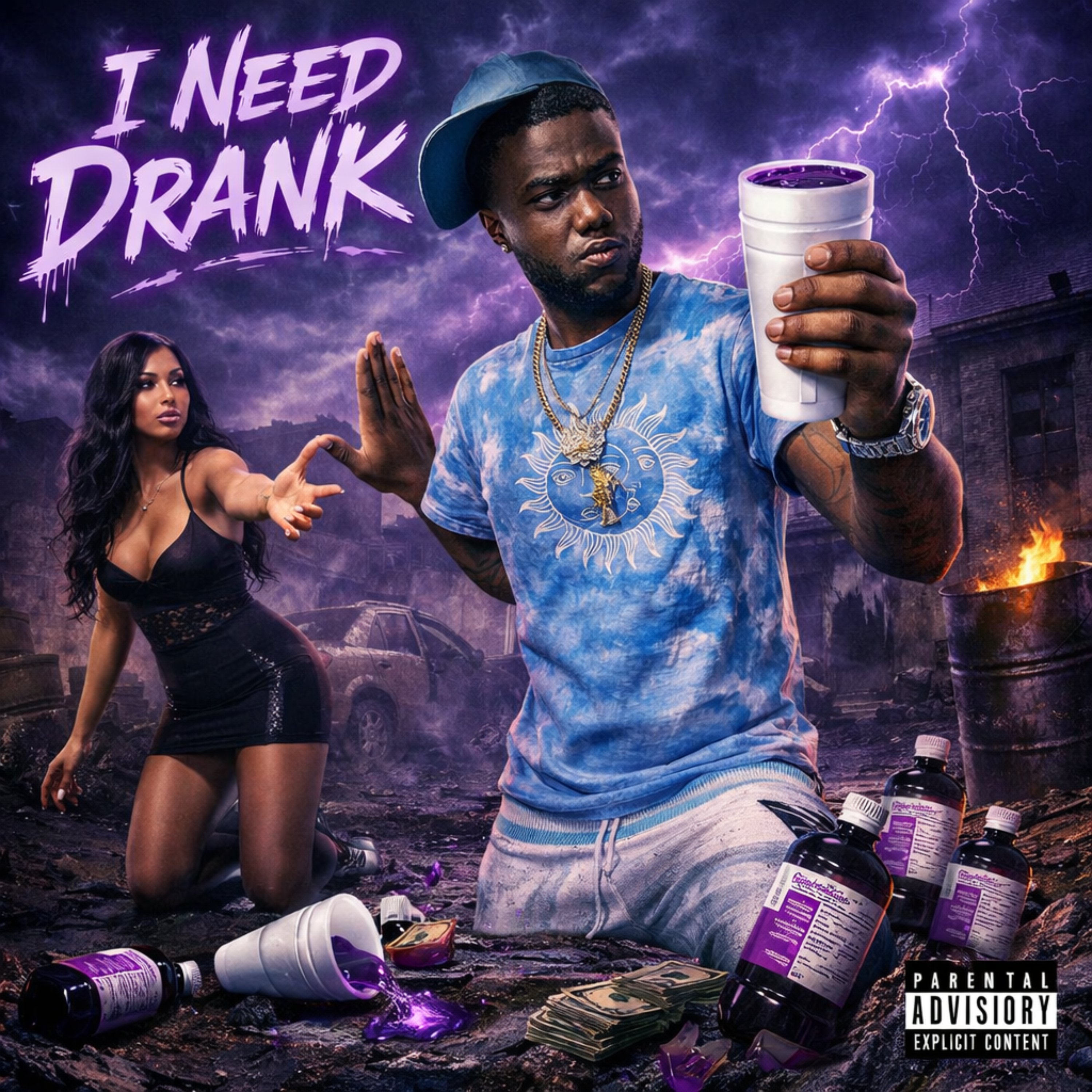 I NEED DRANK artwork