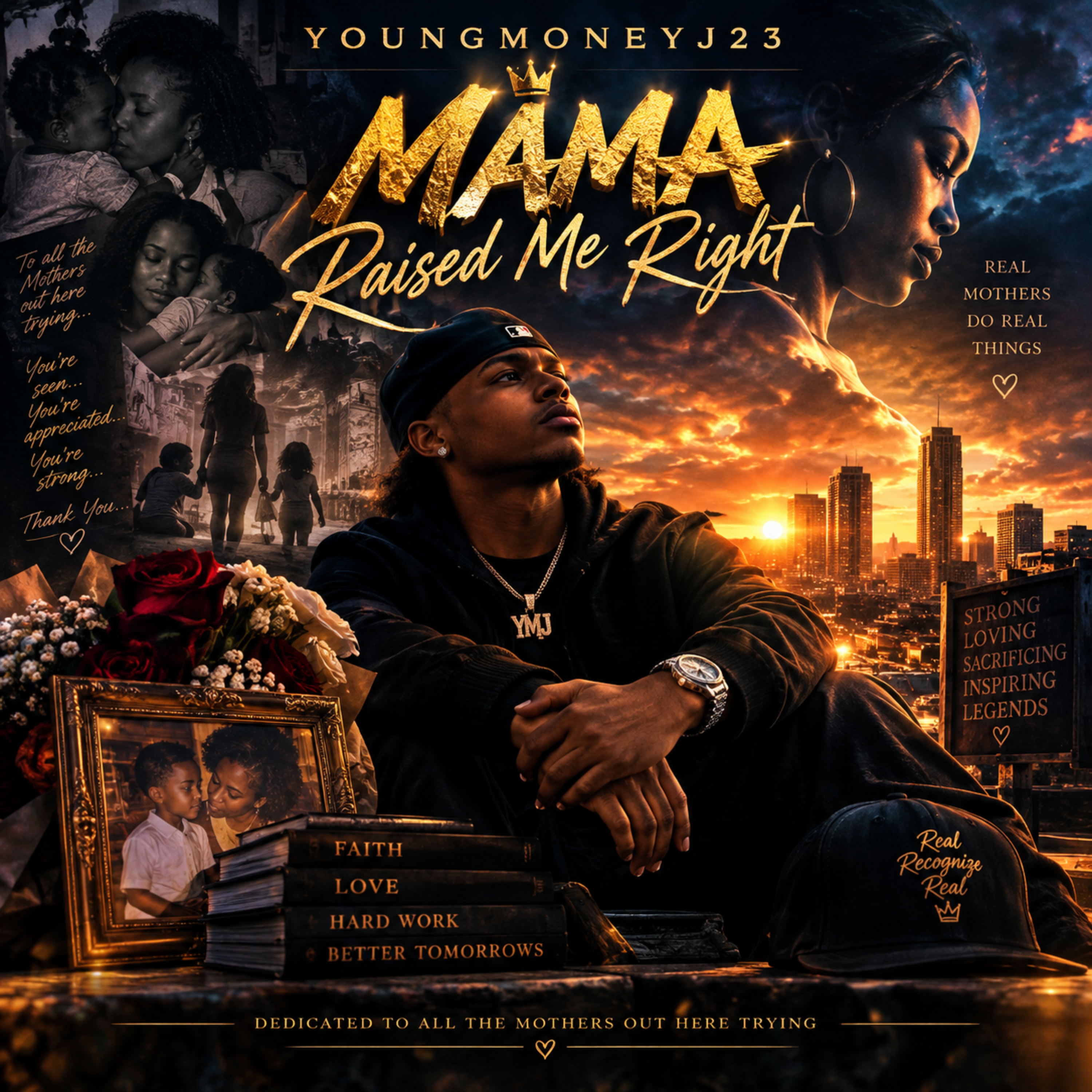 Mama Raised Me Right by YoungMoneyJ23 cover art