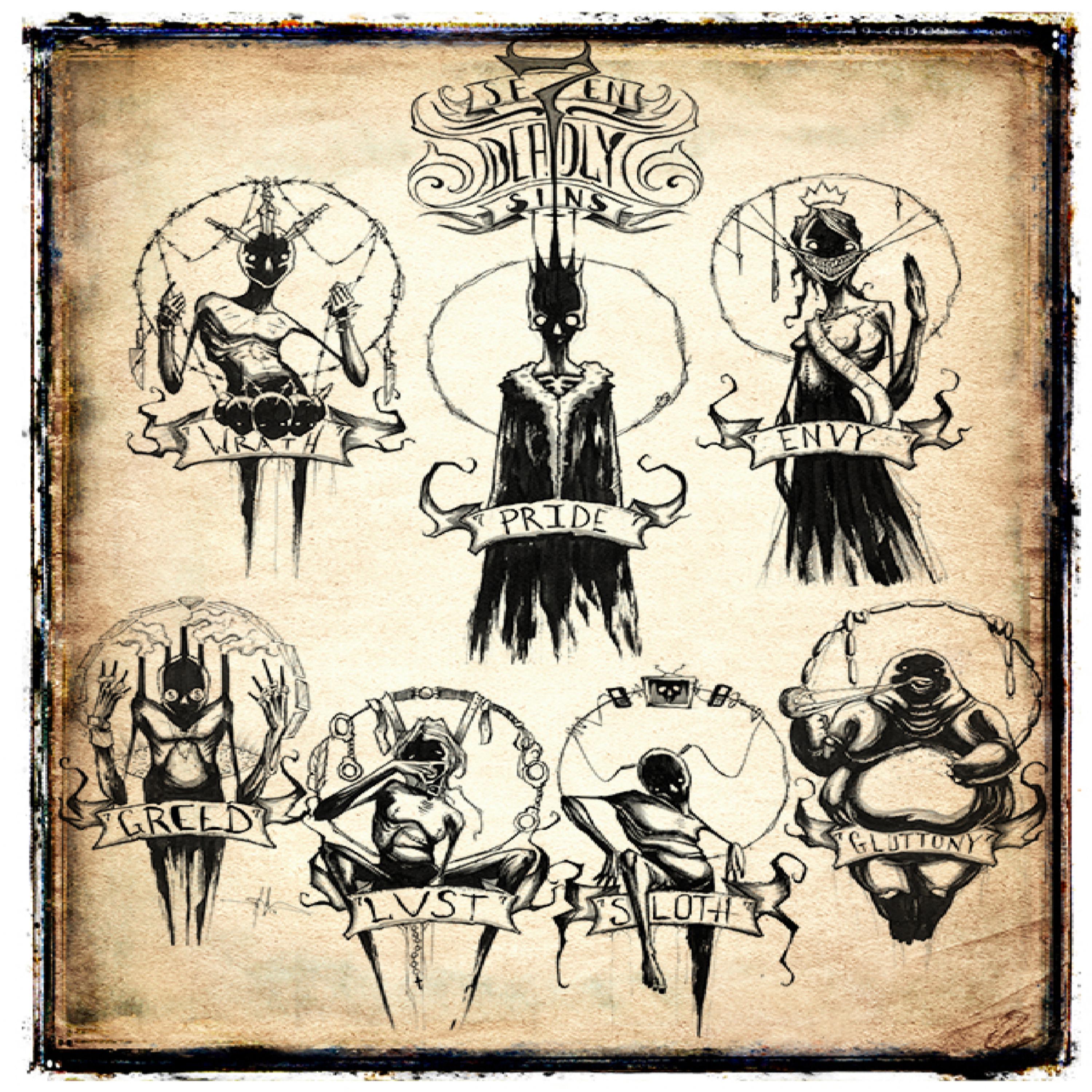 7 Deadly Sins artwork